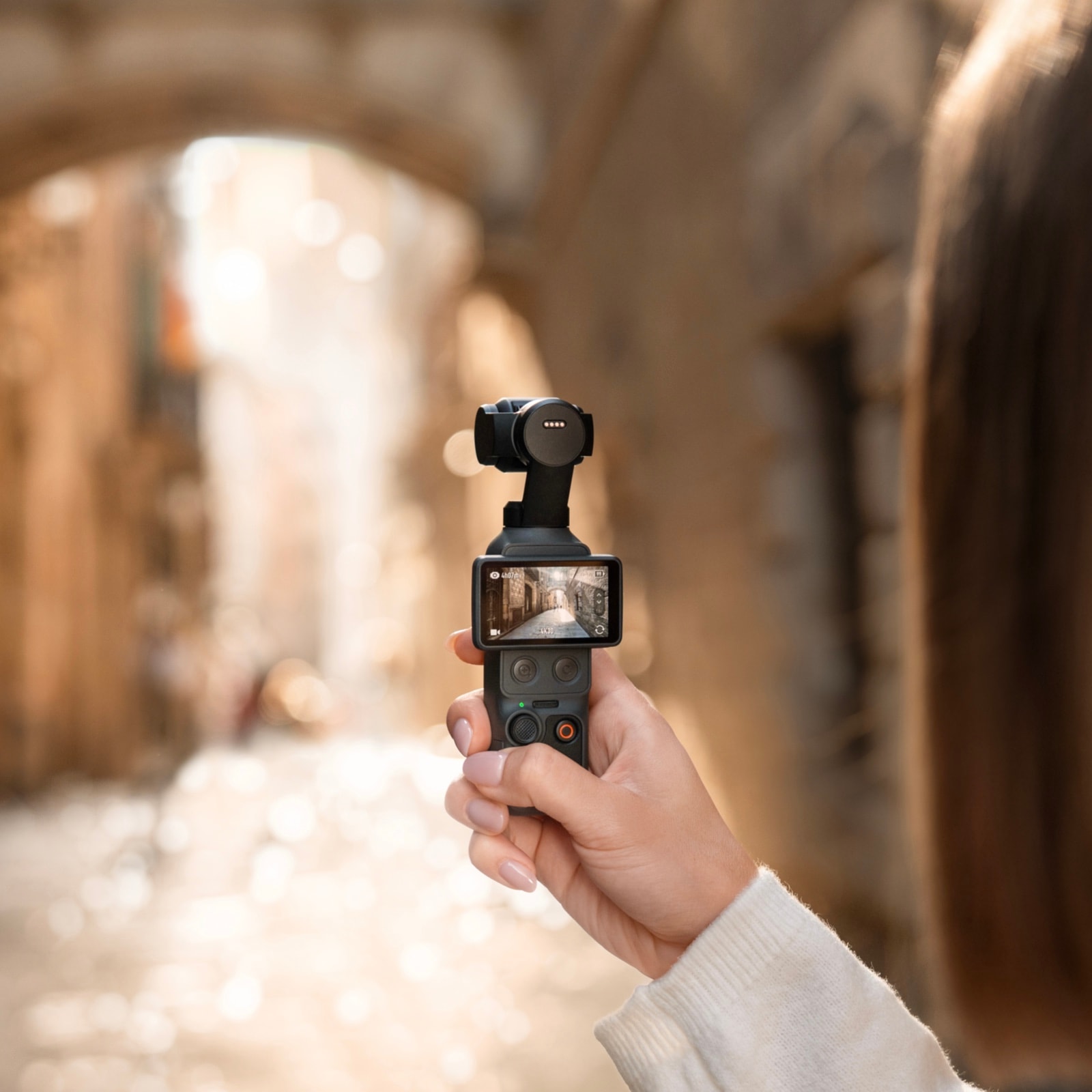 DJI Kompaktkamera »Osmo Pocket 4 Gimbal« , 37 , Bluetooth , inkl. 4K/240fps