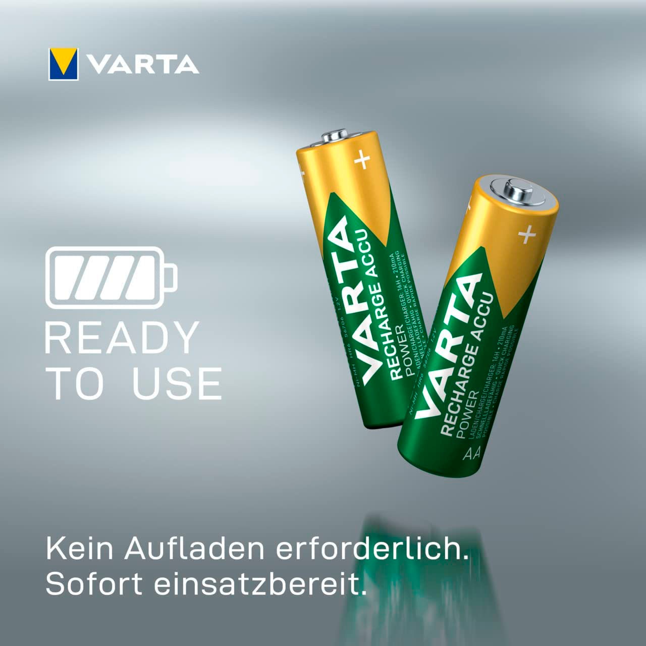 VARTA Akkupacks »4er Pack Mignon 2400mAh NiMH«, Mignon, AA