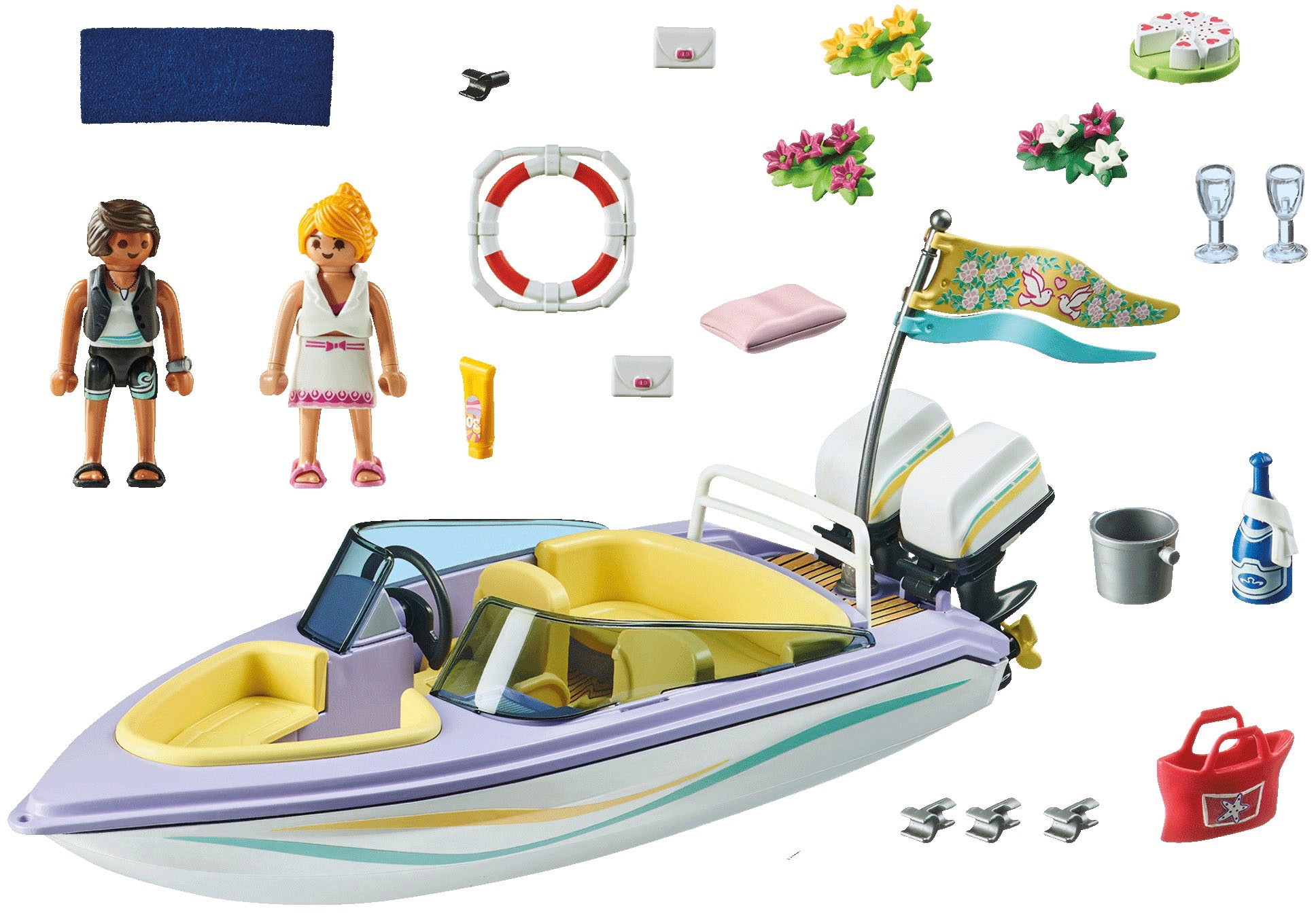 Playmobil® Konstruktions-Spielset »Hochzeitsreise (71366), My City Life«, (68 St.)