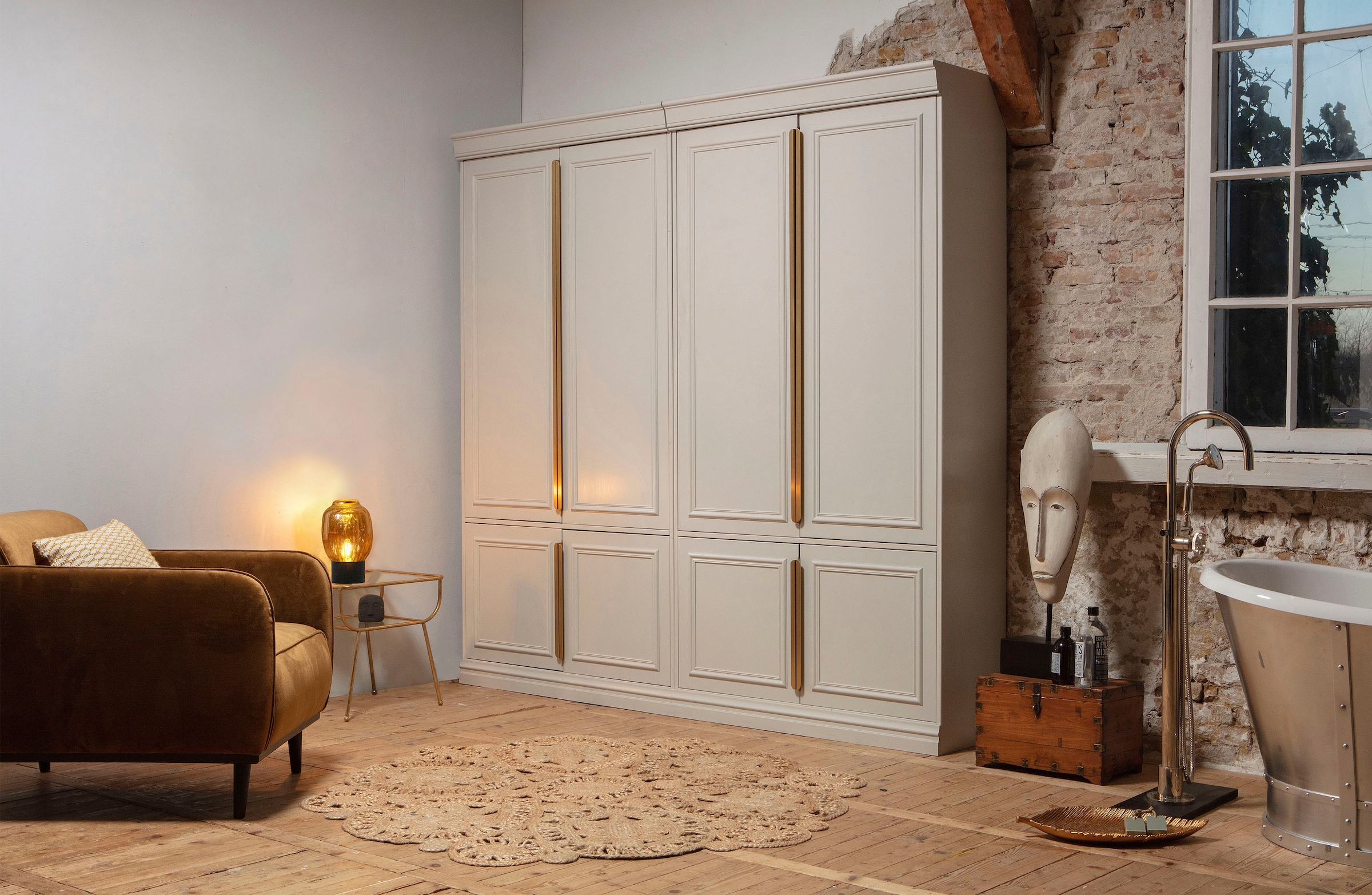 WOOOD Garderobenschrank »Organize«, viel Stauraum, Höhe 215 cm