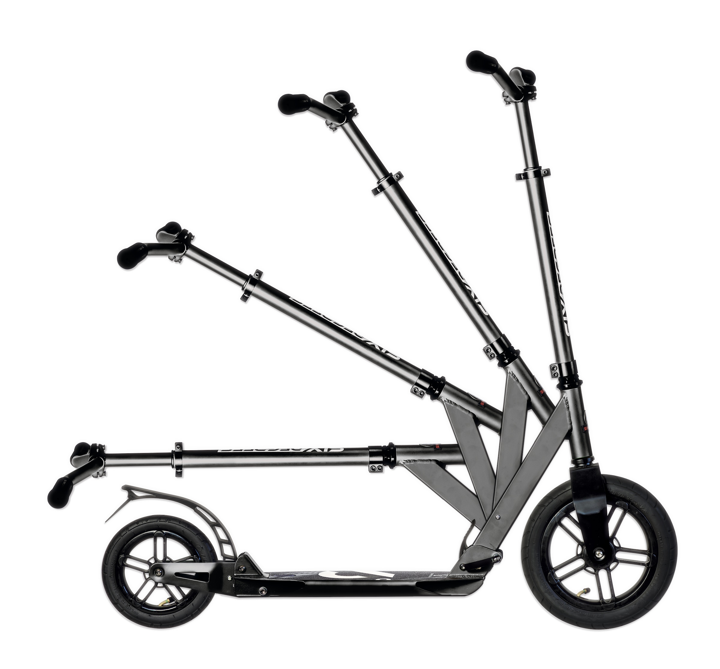 Six Degrees Scooter »Aluminium Scooter All Terrain 300/205 mm«