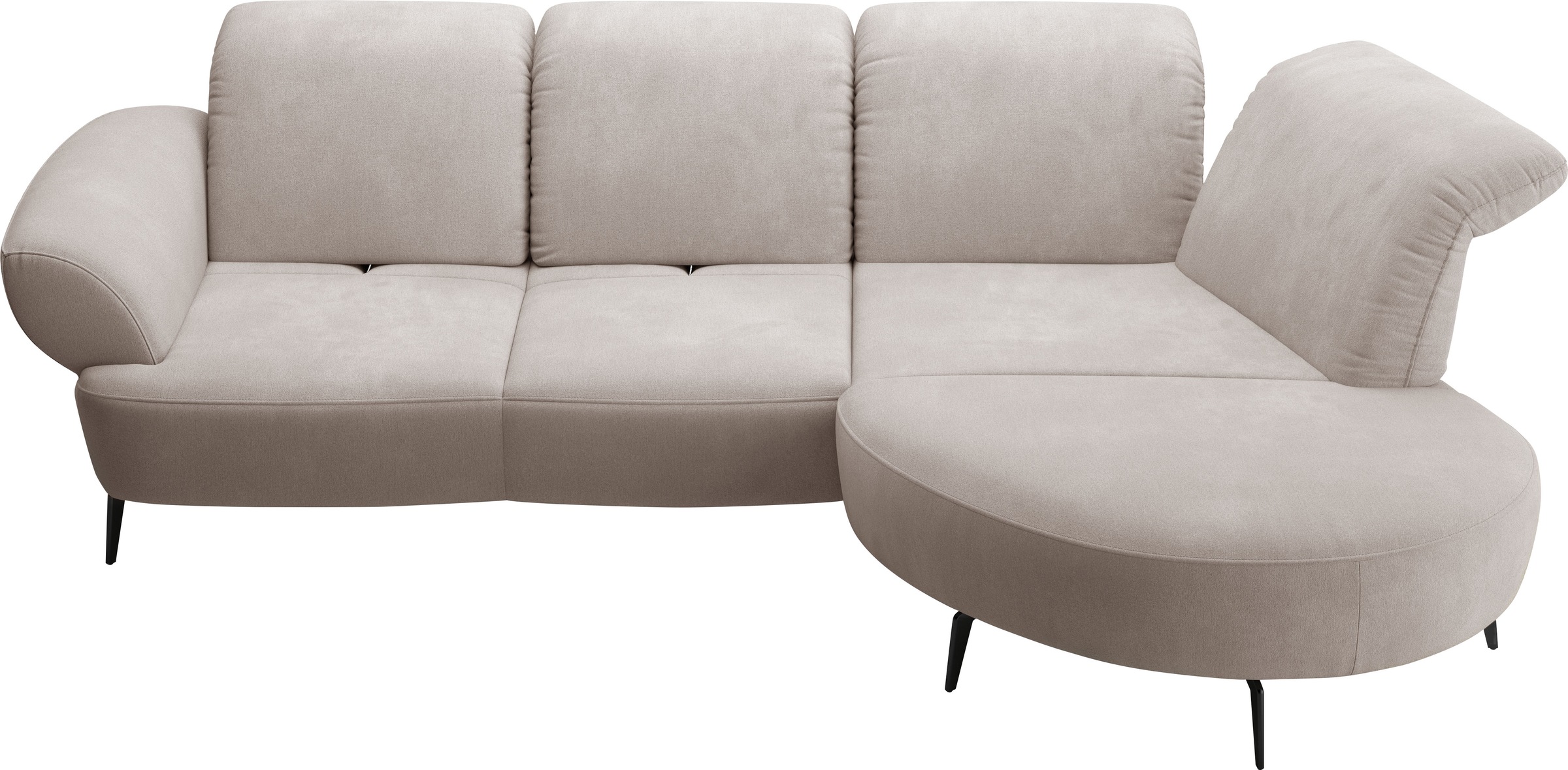 sit&more Ecksofa »Dance, L-Form, inkl. Sitztiefenverstellung« inkl. Click&S günstig online kaufen