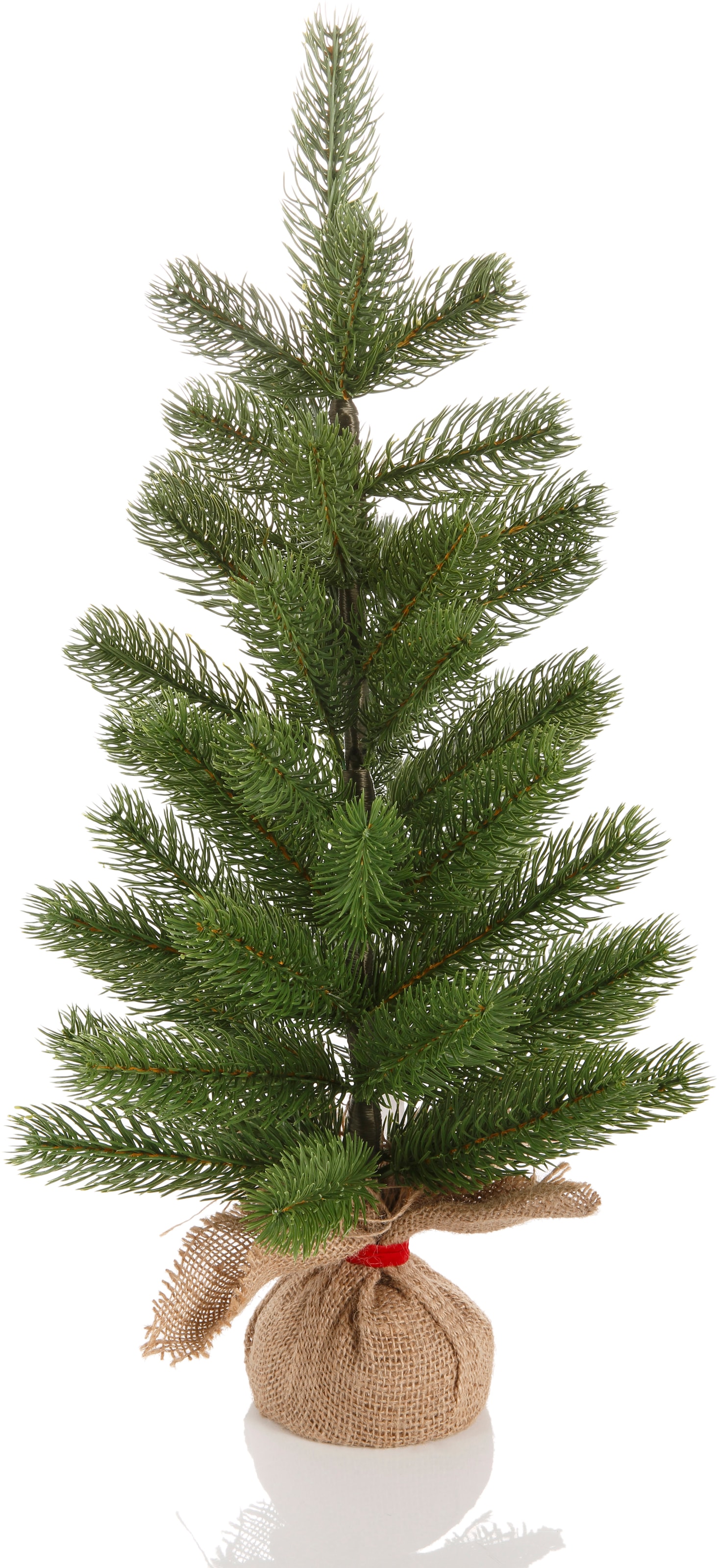 Home affaire Künstlicher Weihnachtsbaum »Weihnachtsdeko aussen, künstlicher  Christbaum, Tannenbaum«, mit Jutesack online kaufen