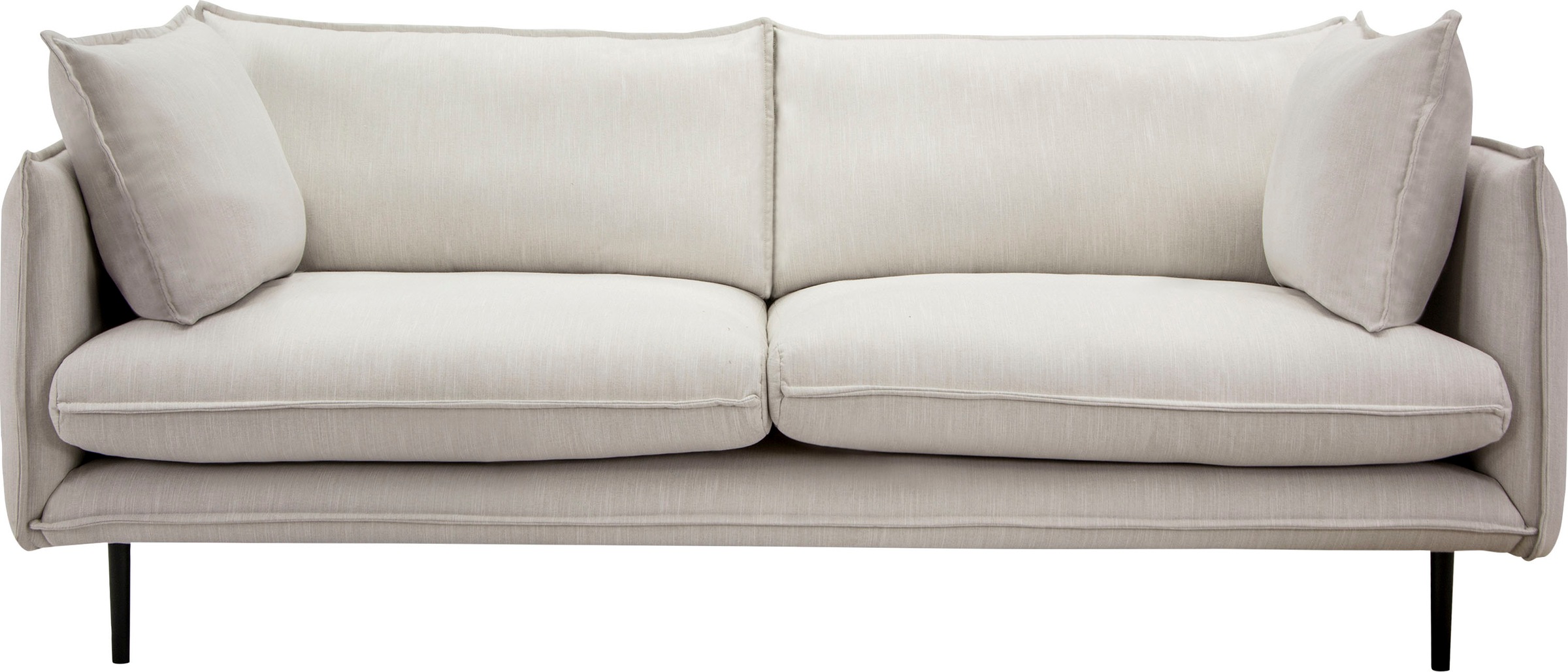 Home affaire 3-Sitzer »Somba« mit dickem Keder und eleganter Optik günstig online kaufen