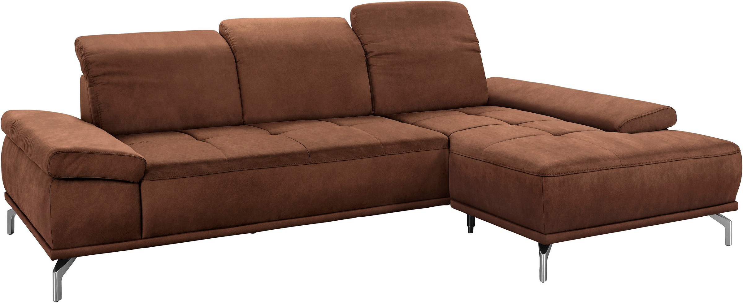 Home affaire Ecksofa »Caluna« Inkl.Sitztiefenverstellung, wahlweise mit Kop günstig online kaufen