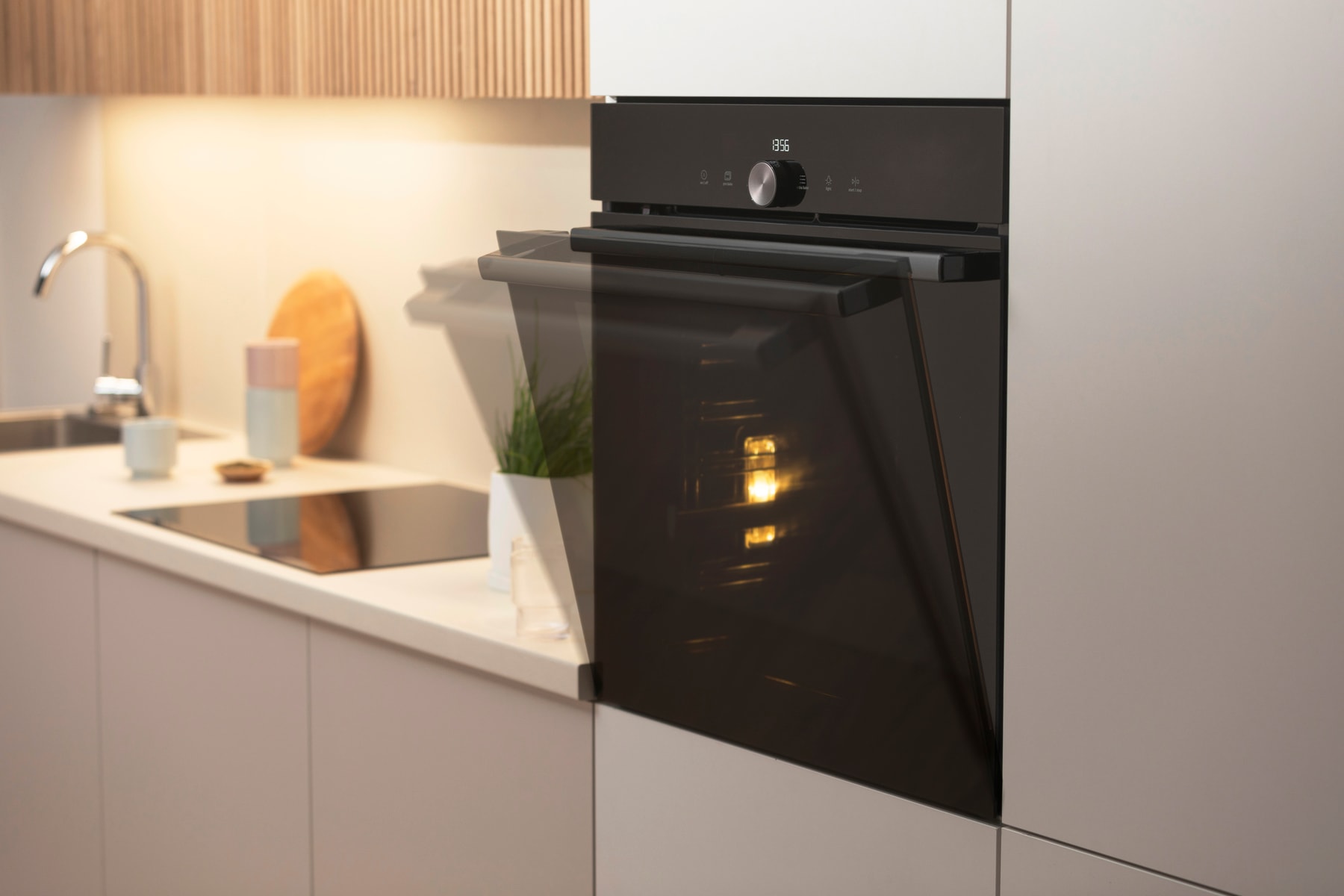 GORENJE Pyrolyse Backofen  »GO66E PIZZA350C«, mit Vollauszug, Pyrolyse-Selbstreinigung, max. Temperatur 350°C, AirFry-Funktion