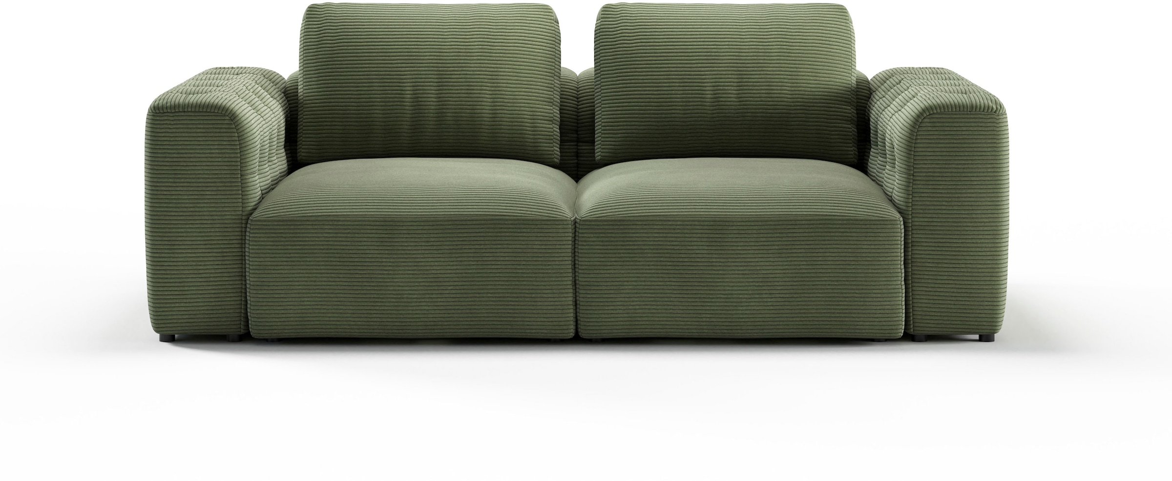 RAUM.ID 2-Sitzer »Cushid«, Modulsofa, bestehend aus 2 Teilen, Breite 218 cm