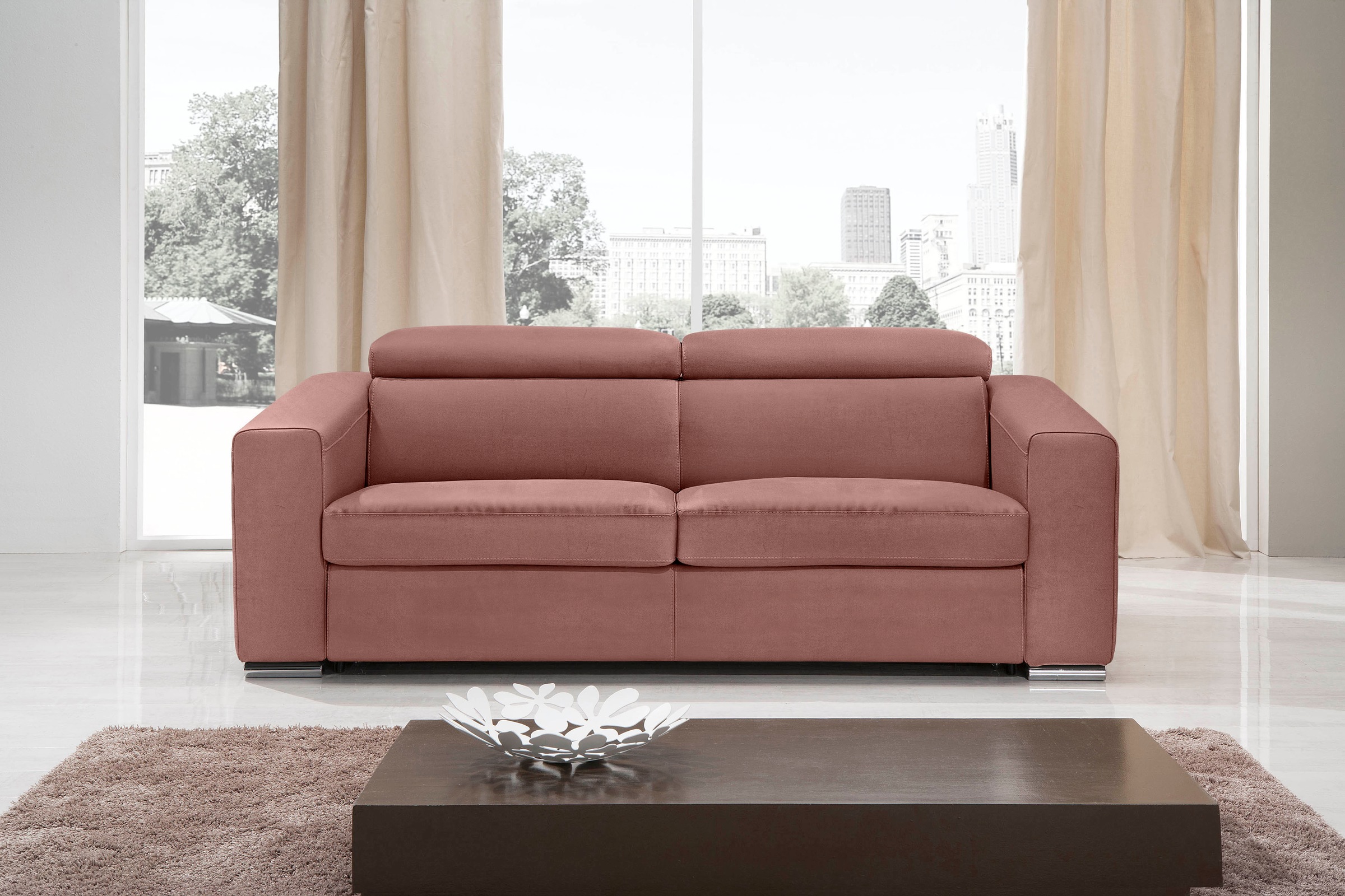 Egoitaliano Schlafsofa »Cabiria, Design und super Sitz- und Liegekomfort«, günstig online kaufen