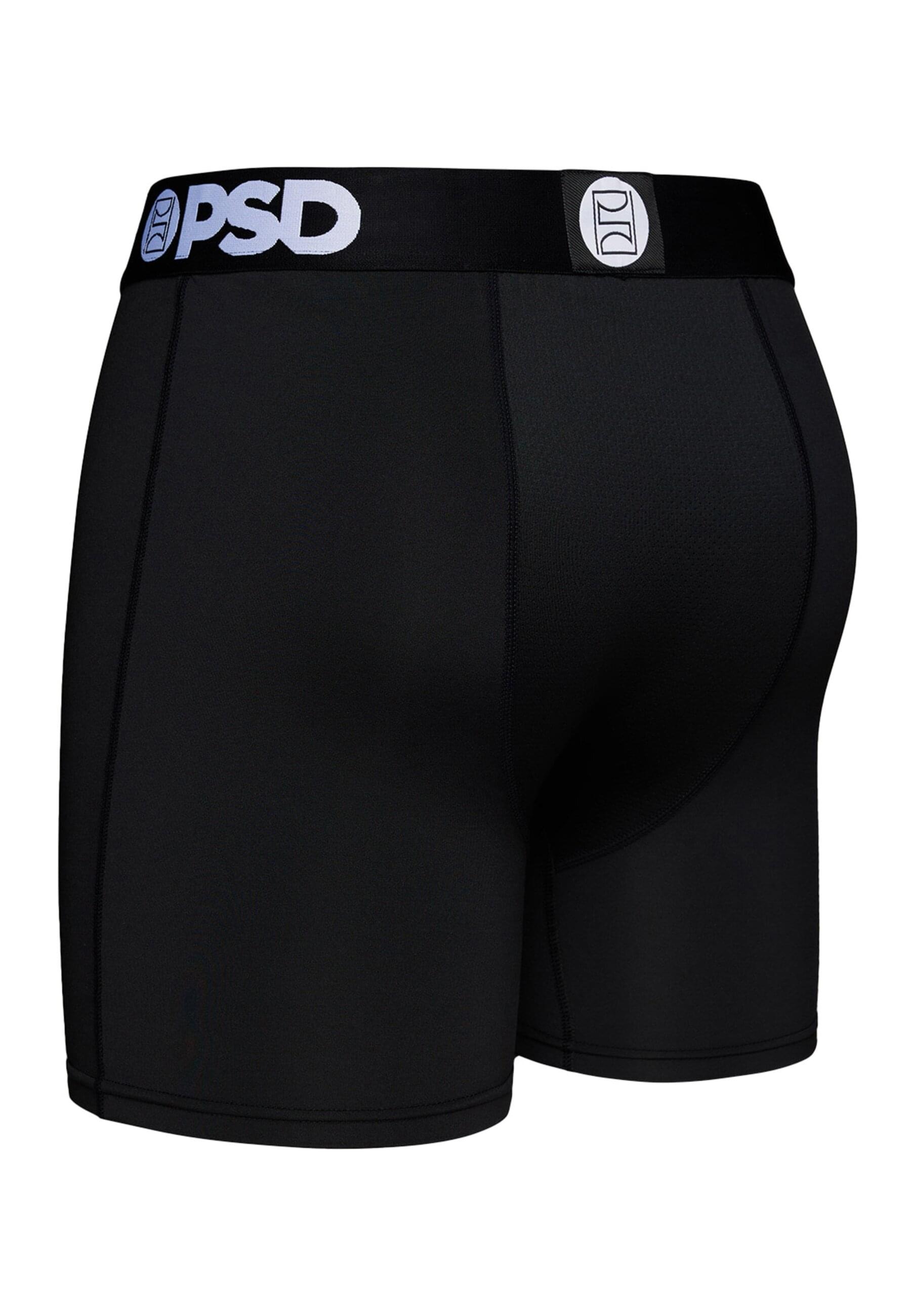 PSD Boxershorts »PSD SOLIDS BLK 5I 3PK« 1 Stk.