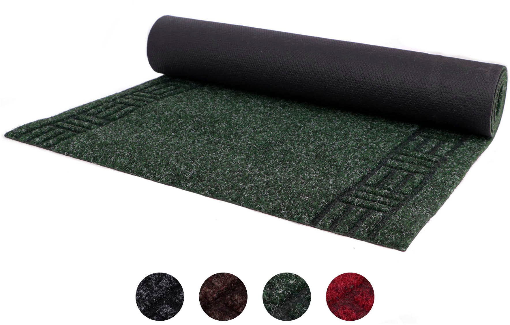 Primaflor-Ideen in Textil Läufer »Schmutzfangläufer PRIMAVERA, Made in Belgium«, rechteckig, 8 mm Höhe, Schmutzfangmatte, meliert, mit Bordüre, strapazierfähig, waschbar
