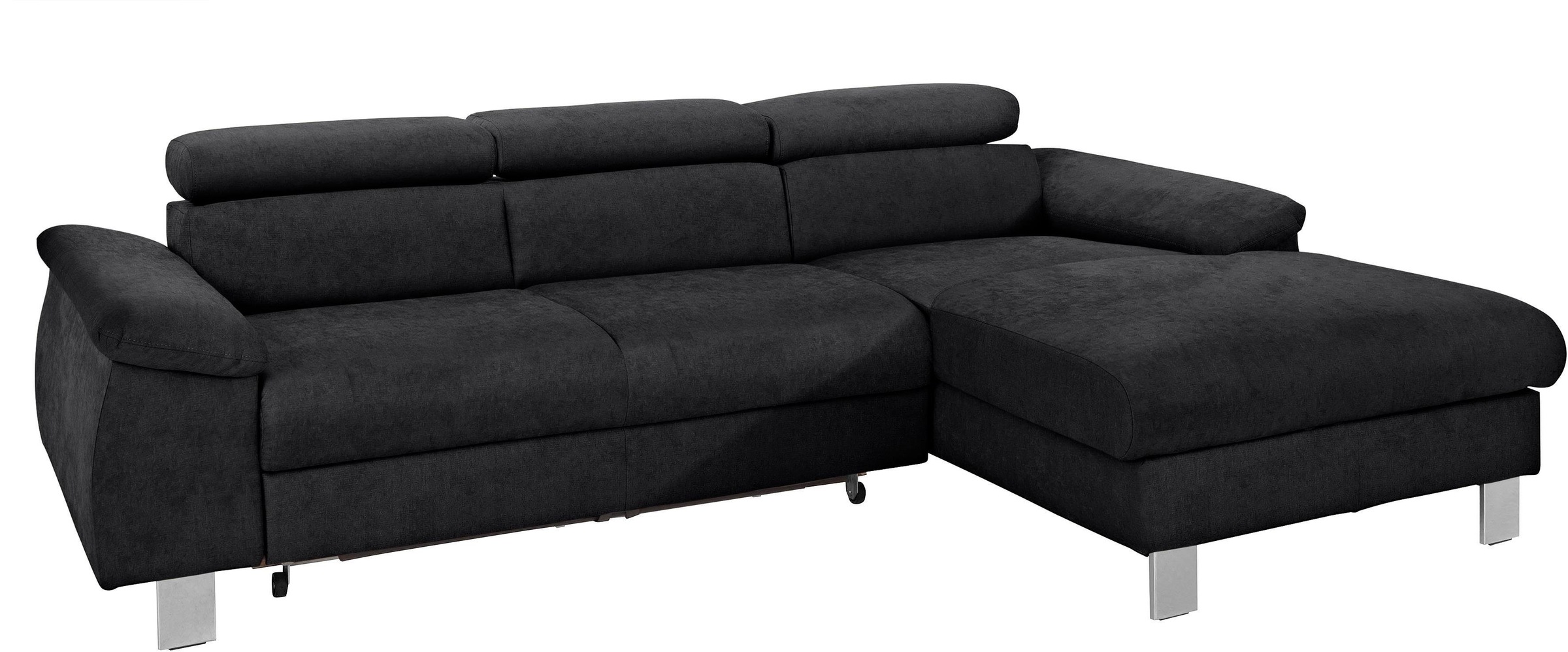 COTTA Ecksofa »Komaris L-Form, B: 244 cm« mit Kopfteilverstellung, optional günstig online kaufen
