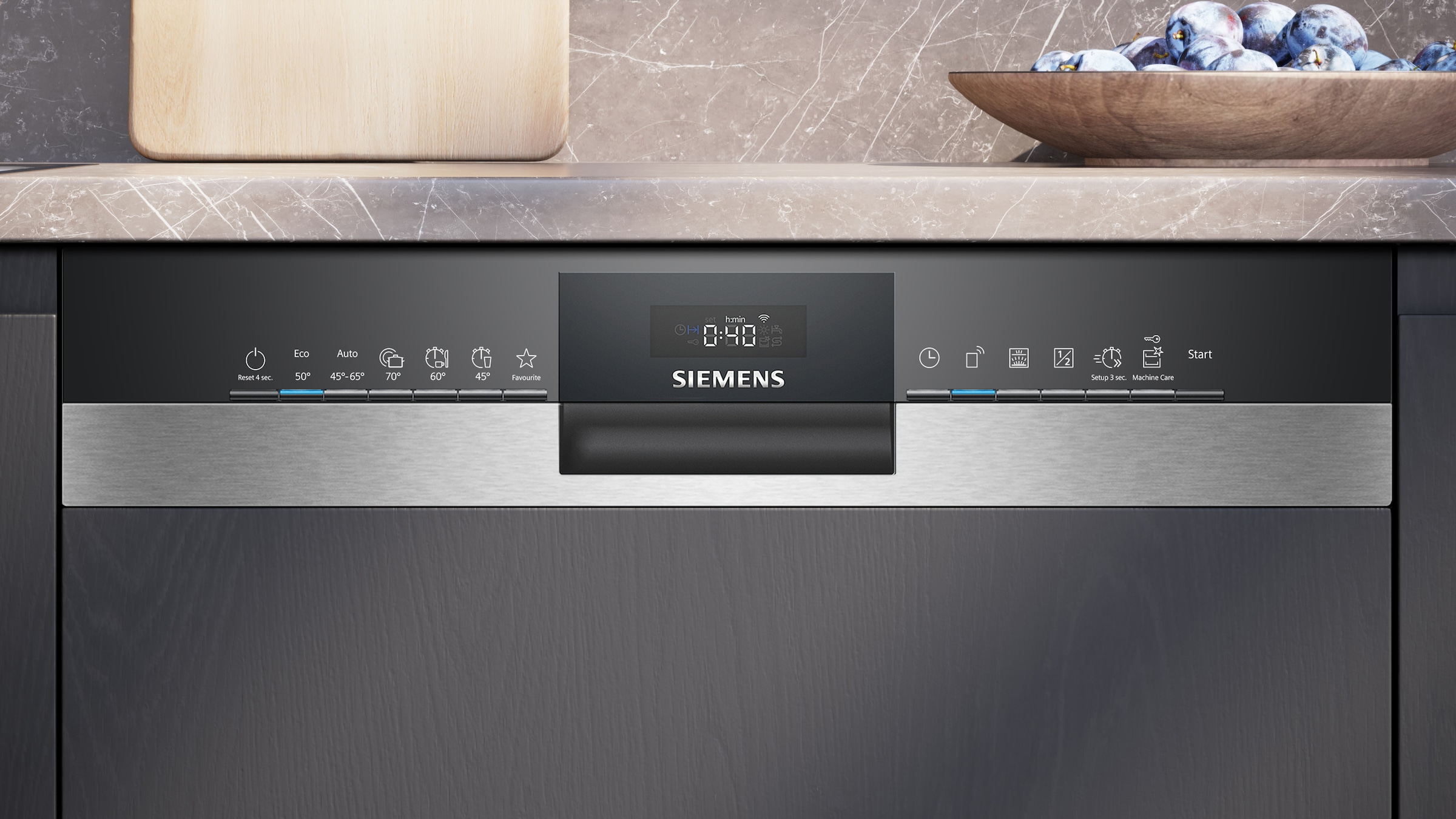 SIEMENS teilintegrierbarer Geschirrspüler XXL, iQ300 »SX53ES22CE«, 14 Maßgedecke, Made in Germany
