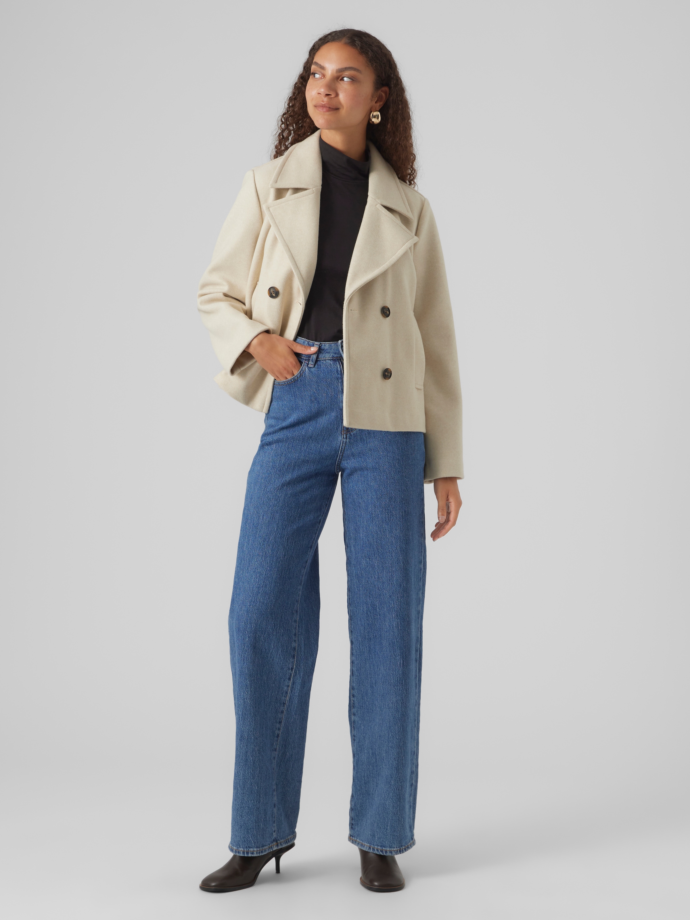 Vero Moda Outdoorjacke »VMVINCEMIA SHORT JACKET BOOS«