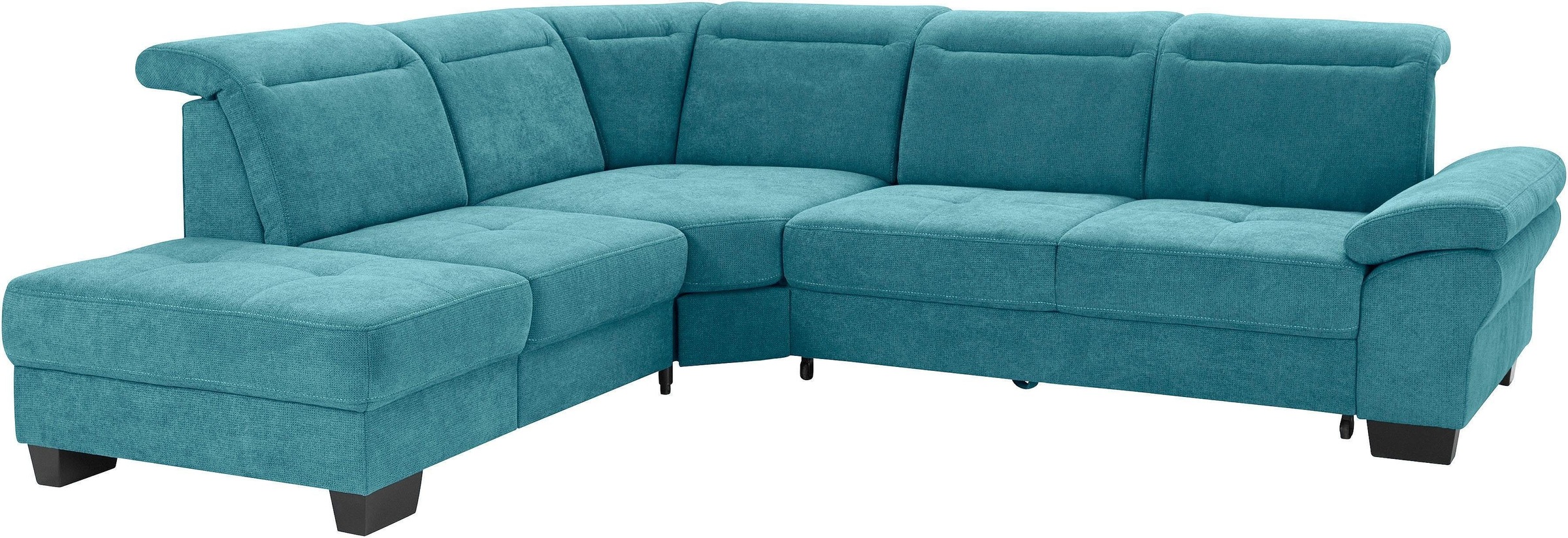 Home affaire Ecksofa »Cornwall L-Form« incl. Sitztiefenverstellung, mit Bet günstig online kaufen