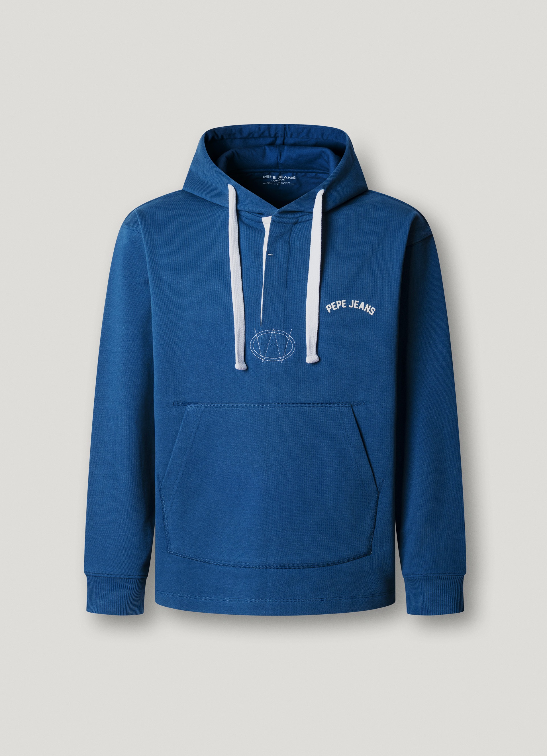 Pepe Jeans Kapuzensweatshirt »JOHN HOODIE«, mit Knopfleiste, Baumwoll-Qualität
