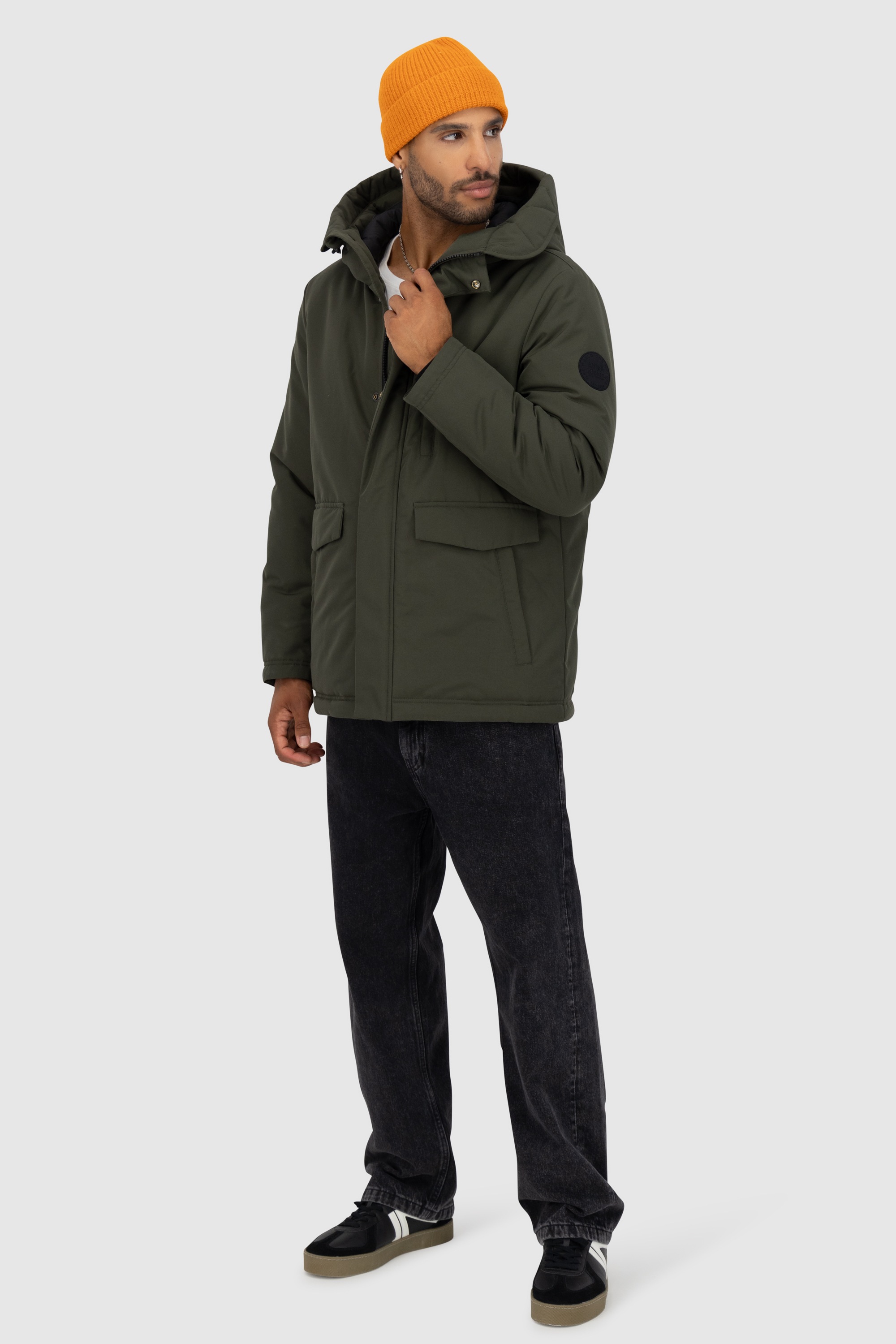 Alife & Kickin Winterjacke »Herren NilasAK A«, robuste Jacke aus wasserabweisenden Material und insgesamt 6 Taschen