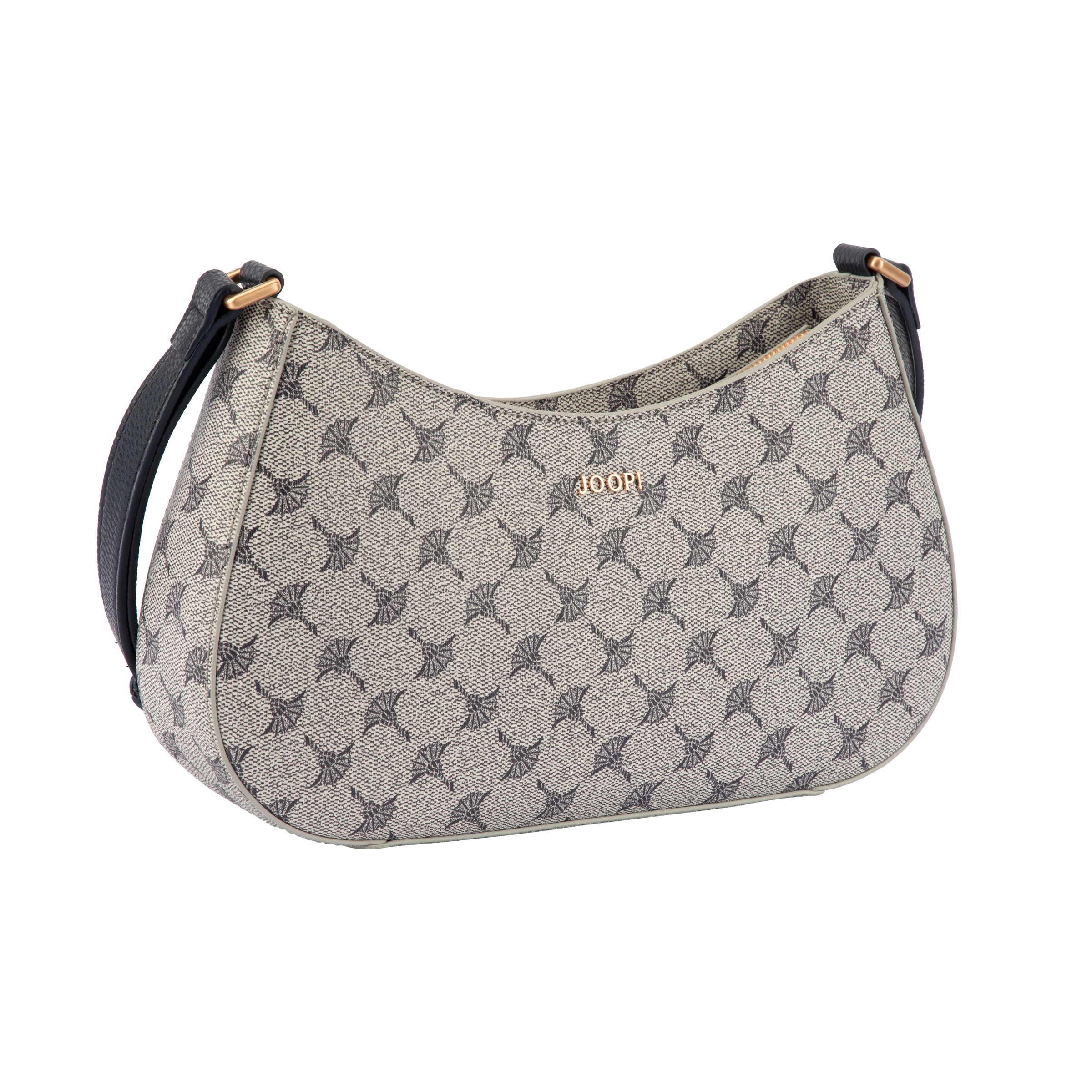 JOOP! Schultertasche »mazzolino brooke shoulderbag mhz« Damen Handtasche mit Muster und Kontrastbesatz