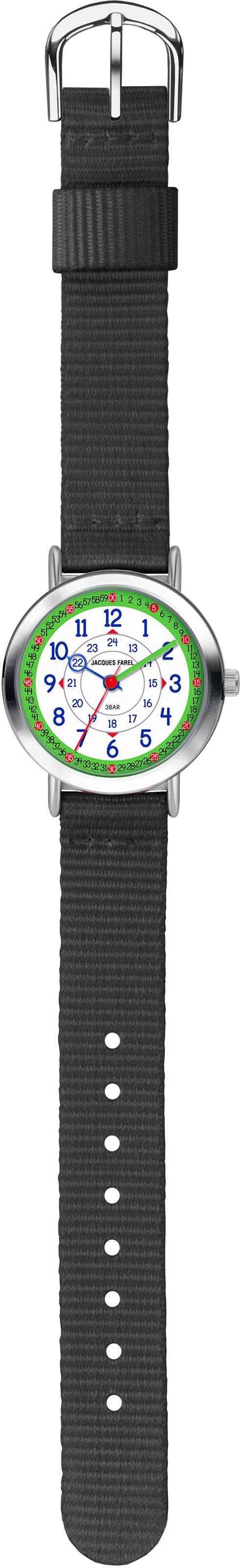 Jacques Farel Quarzuhr »Happy Learning Kinderuhr, KOP 08«, Armbanduhr, Kinderuhr, ideal auch als Geschenk