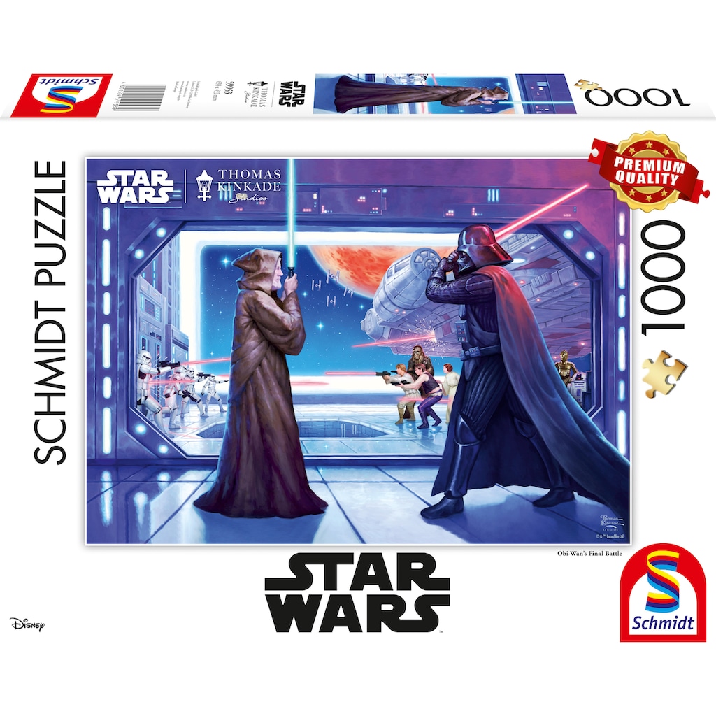 Schmidt Spiele Puzzle »Obi Wan's Final Battle«