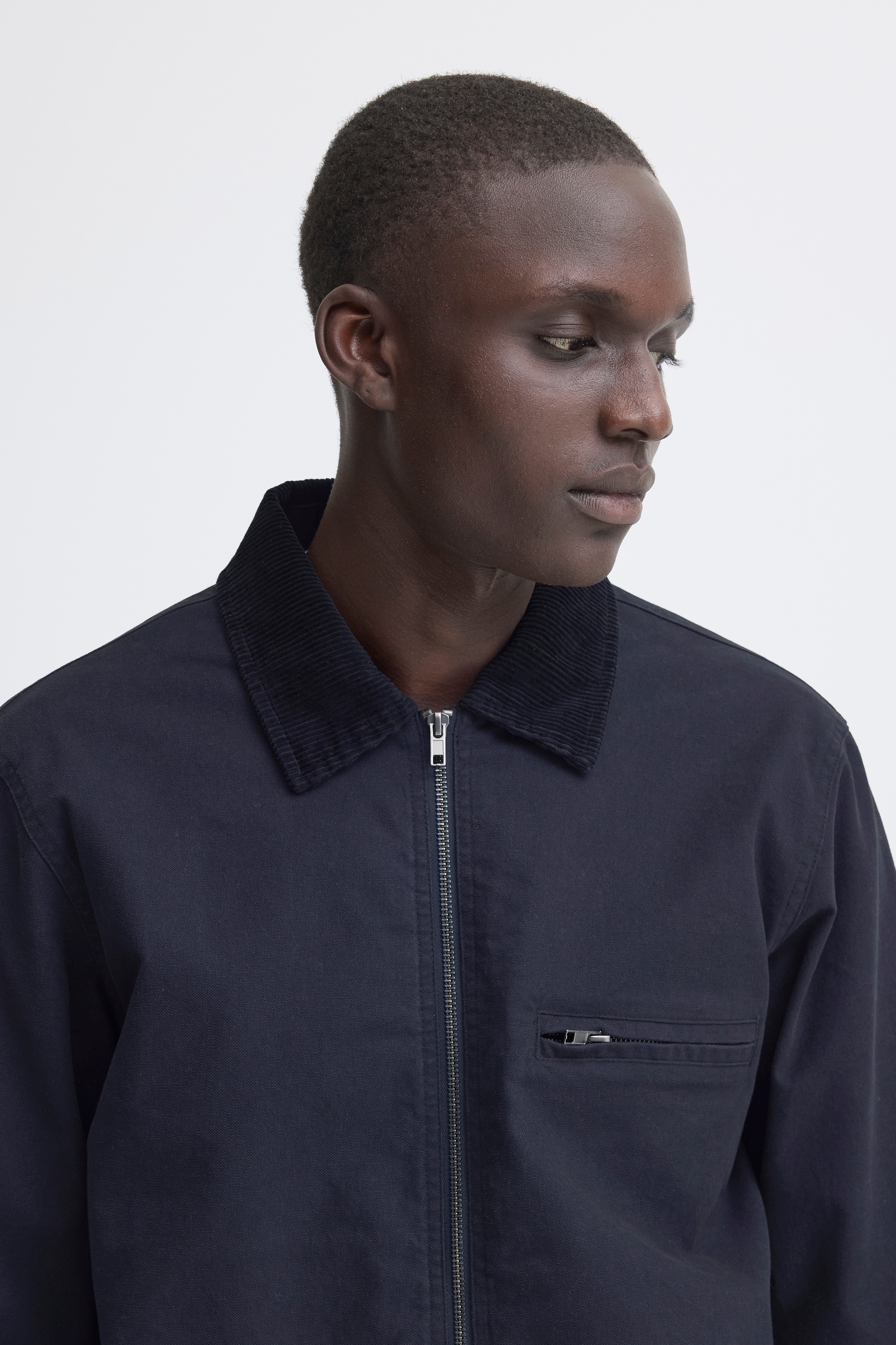 Blend Outdoorjacke »BHFONTANA JKT« ohne Kapuze aus Baumwolle, Regular Fit, mit Reißverschluss
