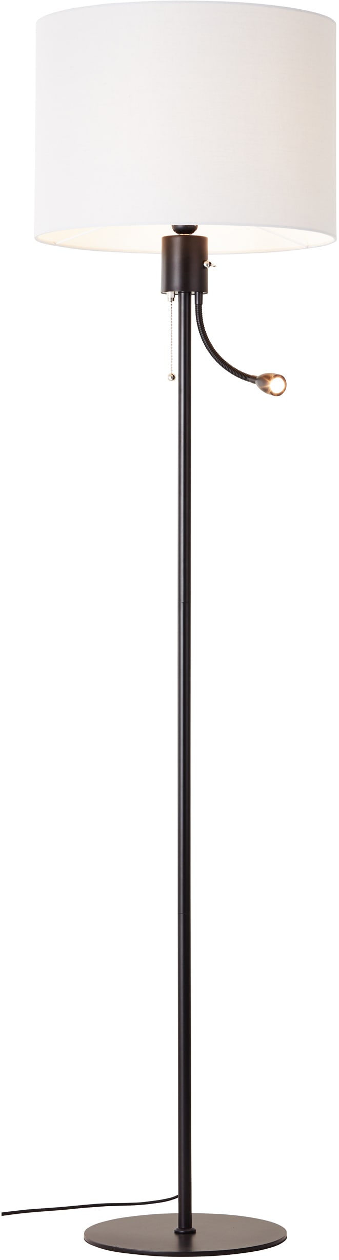 Places of Style Stehlampe »Elijah«, 2 flammig-flammig, mit Textilschirm und... kaufen