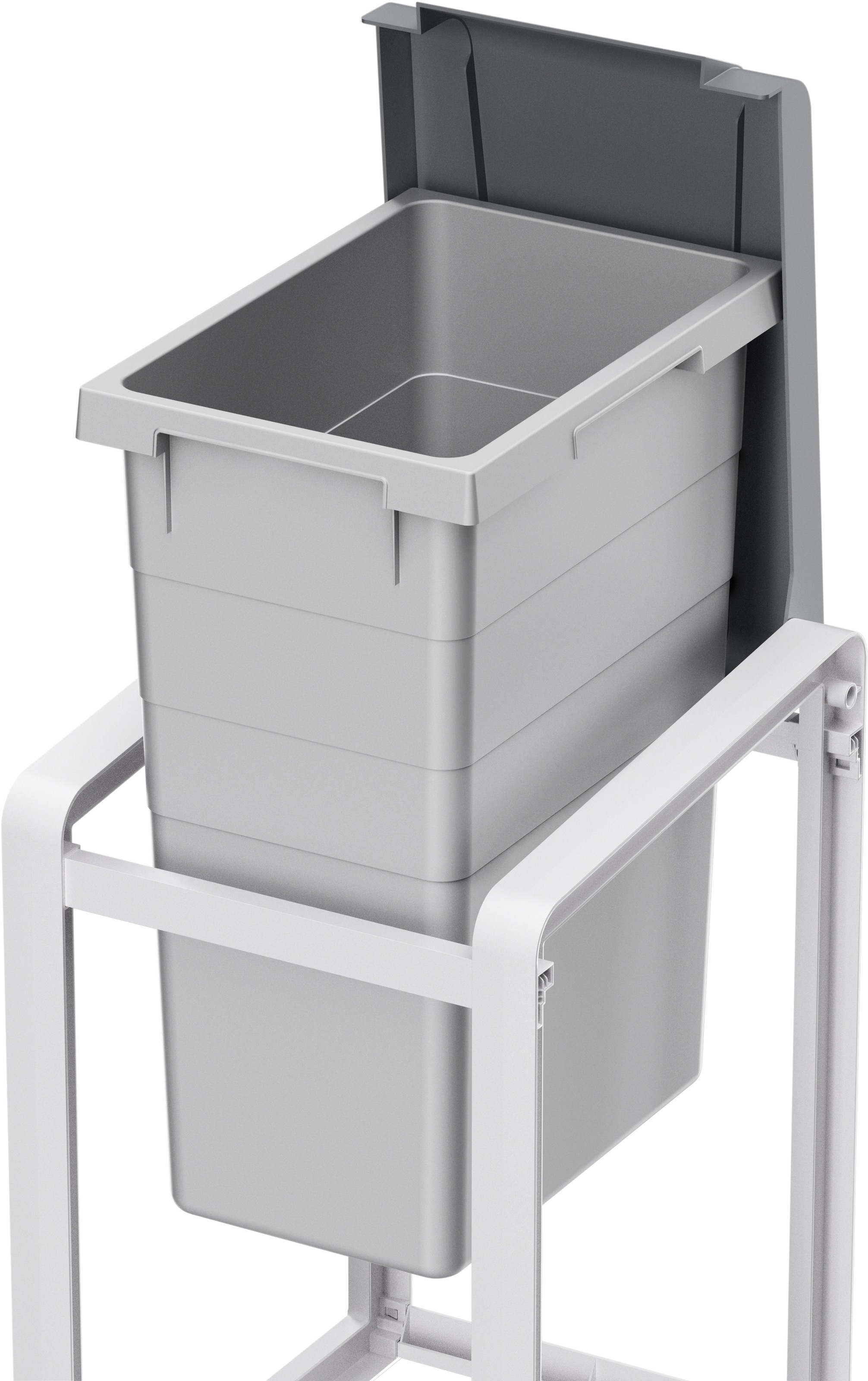 Hailo Mülltrennsystem »ProfiLine Öko XL«, 1 Behälter, 38 Liter, grau, Kunst günstig online kaufen