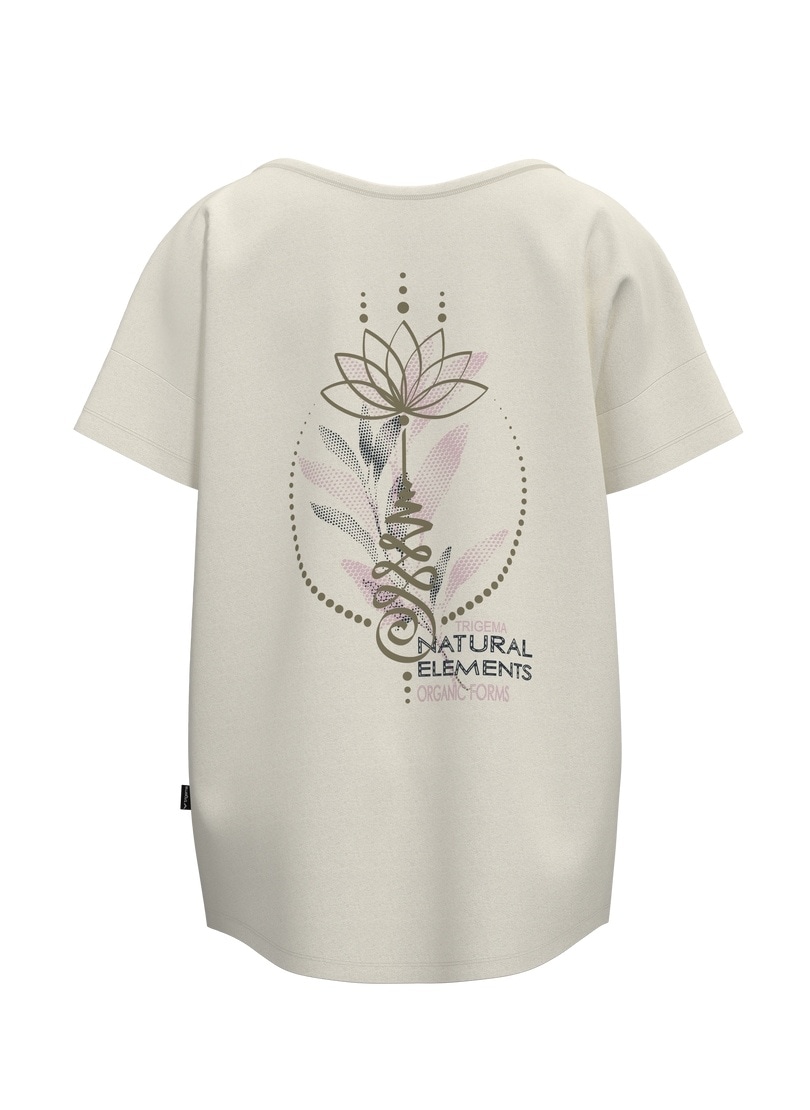Trigema T-Shirt »TRIGEMA T Shirt mit Printmotiv "Natural Elements"« 1