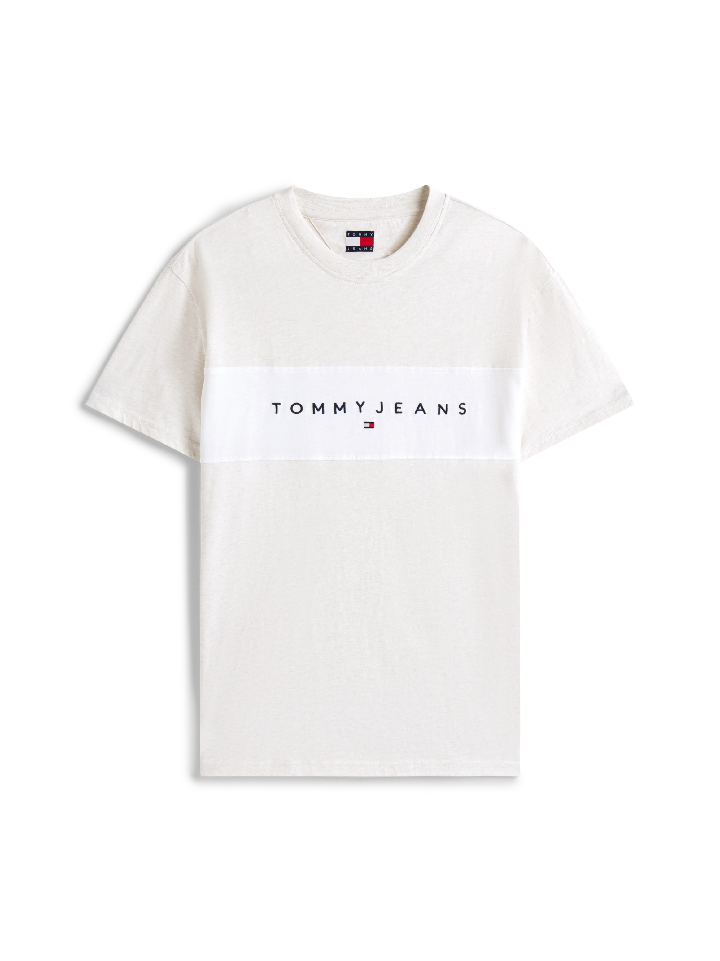 Tommy Jeans T-Shirt »TJM REG CBLK LINEAR LOGO TEE«