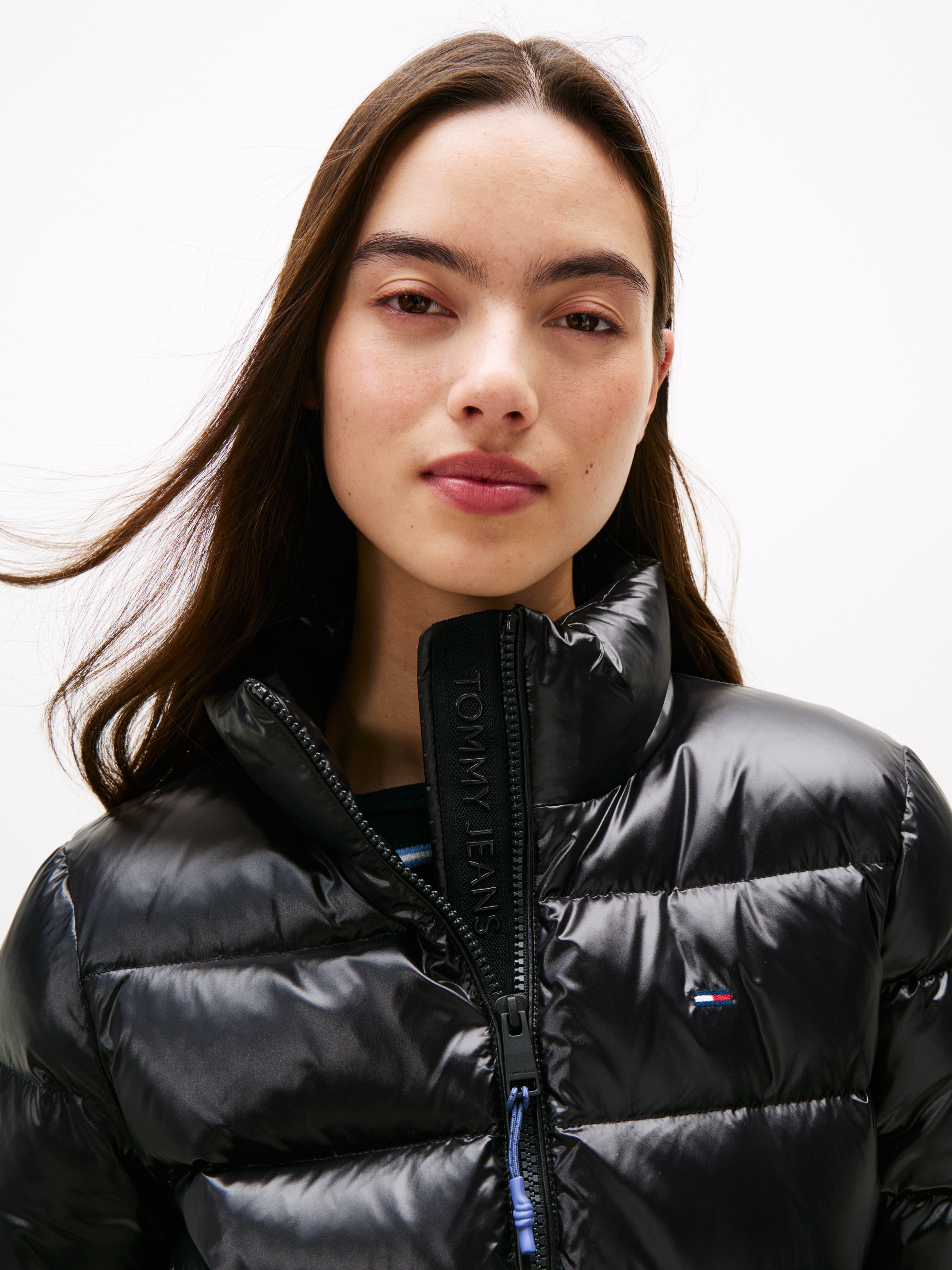 Tommy Jeans Steppjacke »TJW SLIM ZIP PRINT DOWN JACKET«