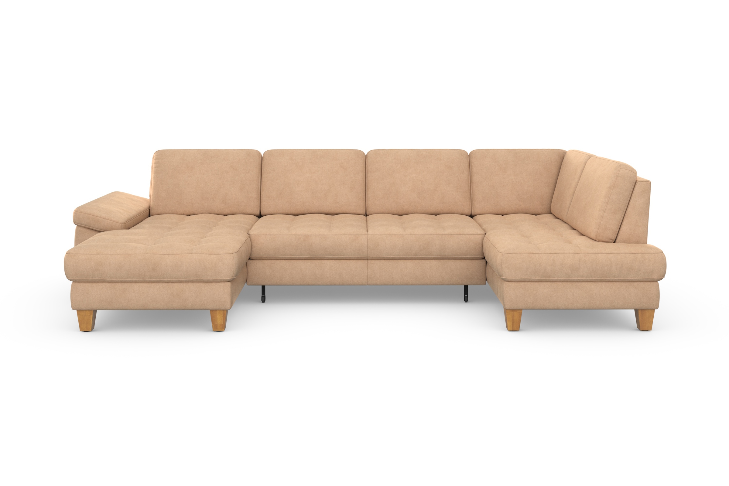 sit&more Wohnlandschaft »Westham U-Form«, wahlweise mit Bettfunktion, Bettkasten, Sitztiefenverstellung