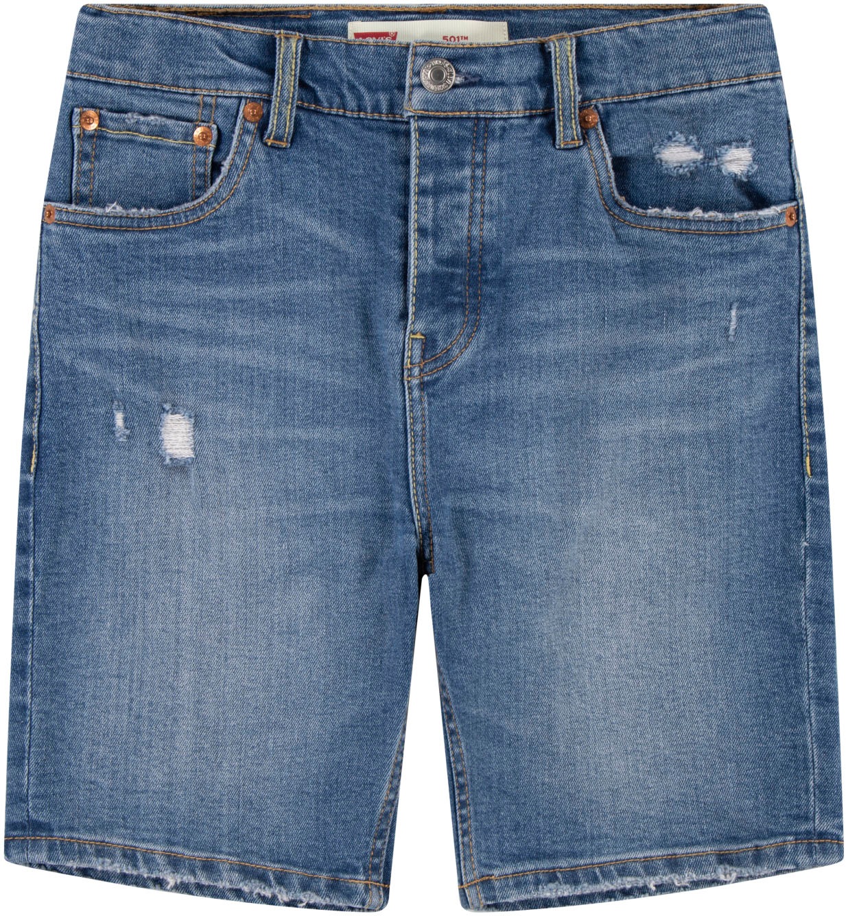 6. Bild von Levi's® Kids Jeansshorts »501 ORIGINAL SHORTS«, mit Destroyed-Details, for BOYS