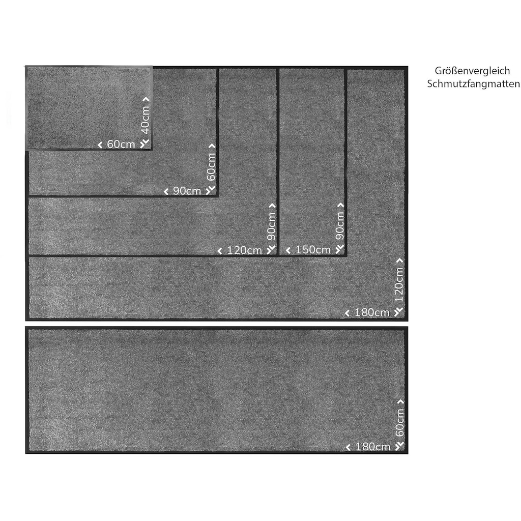 Primaflor-Ideen in Textil Fußmatte »Schmutzfangmatte CLEAN PRO«, rechteckig