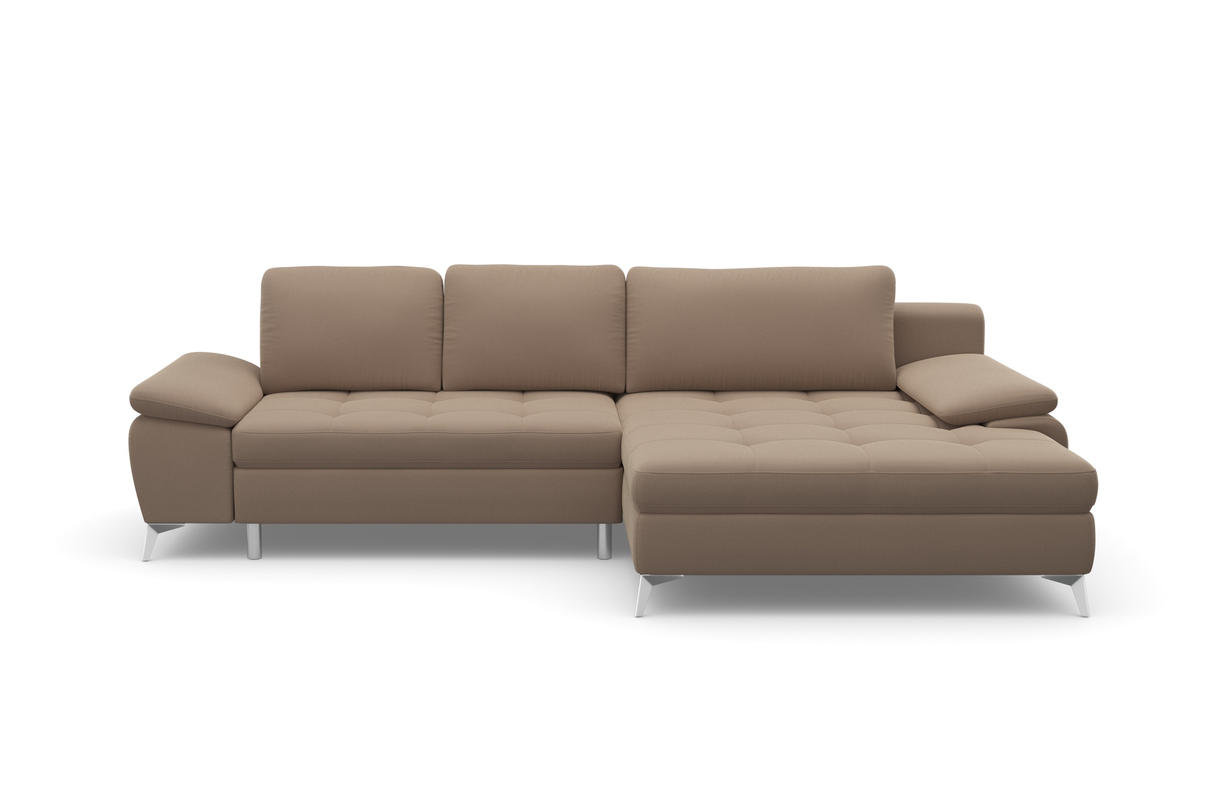sit&more Ecksofa »Latigo L-Form« mit Mega-Recamiere, wahlweise mit Bettfunk günstig online kaufen