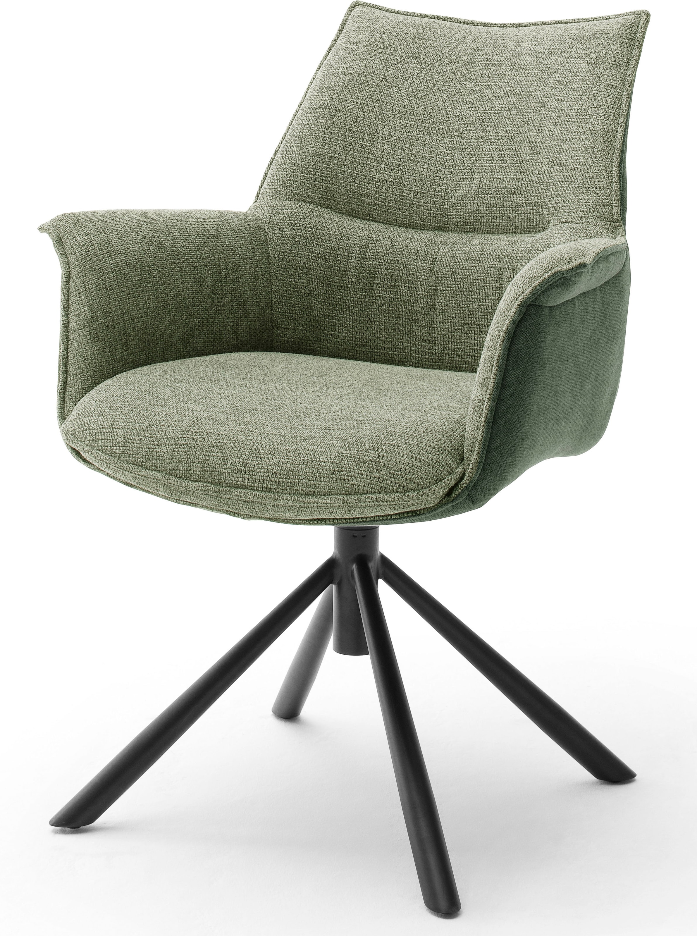MCA furniture Esszimmerstuhl »KONYA«, Chenille, 2er-Set, 360° drehbar, Bela günstig online kaufen