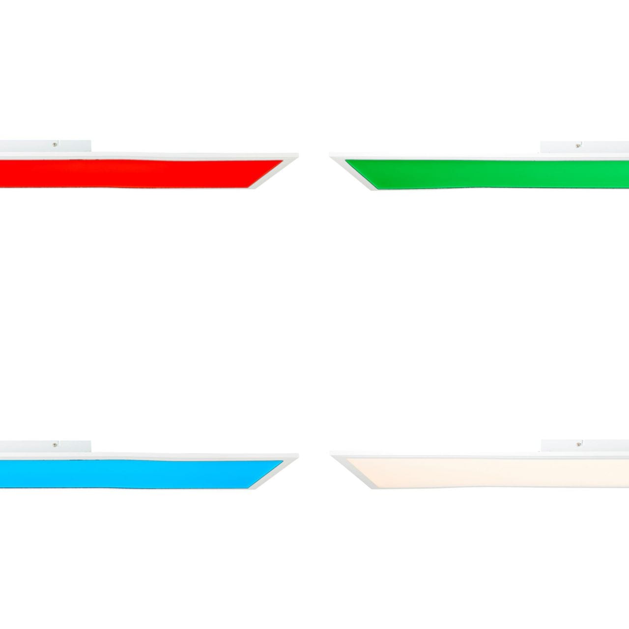 Brilliant LED Panel »Abie«, 1 flammig, Leuchtmittel LED-Modul | LED fest integriert, LED Deckenlampe 120x30cm RGB