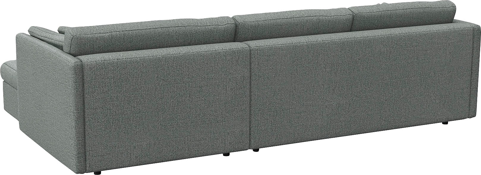 FLEXLUX Ecksofa »Lovane«, Weich & anschmiegsam, große Sitztiefe auf Kaltschaum, Dekokissen inkl.