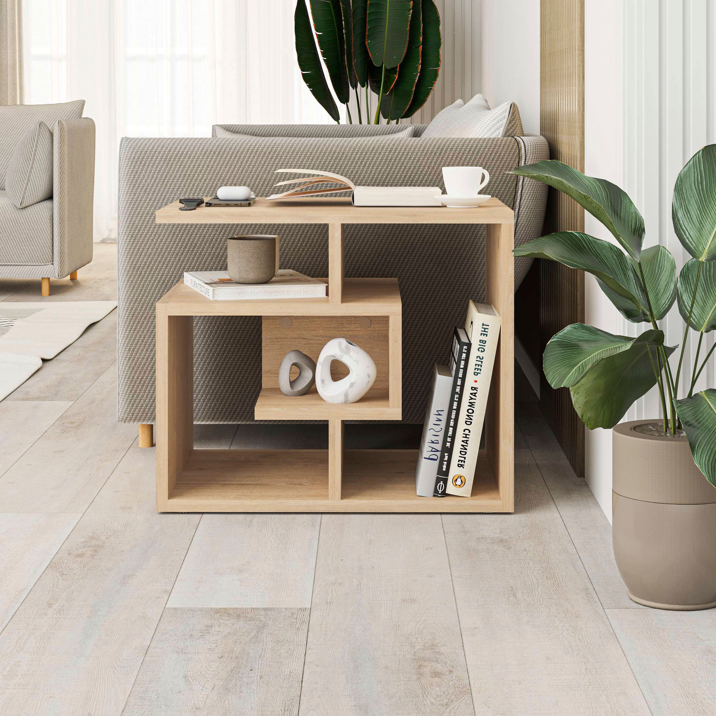 Decortie Beistelltisch »LABIRENT COUCHTISCH«, (Packung, 1 St.), Leichte Montage, Lagerung, Platzsparend