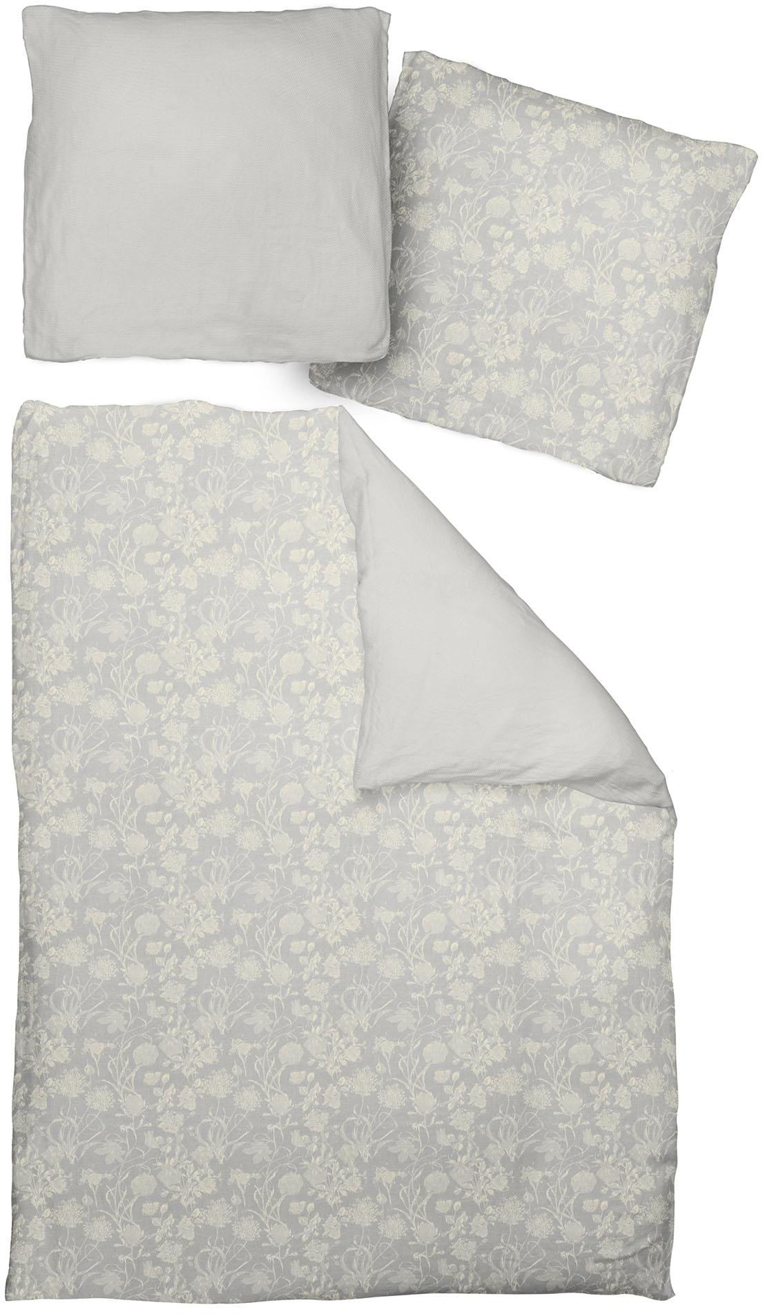 Adam Wendebettwäsche »Flower« 2 Stk. tlg. mit Blumen günstig online kaufen