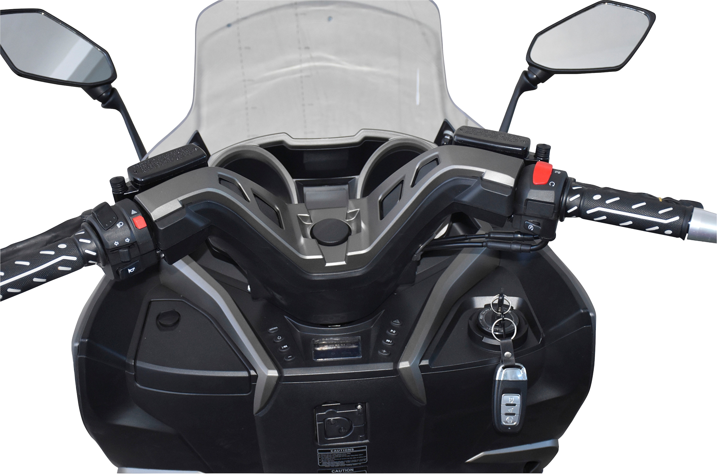 Alpha Motors Motorroller »Sport Cruiser 300«, 276 cm³, 125 km/h, Euro 5+, 23,79 PS, mit integr. Alarmanlage, Keyless-System, USB-Anschluss und Windschild