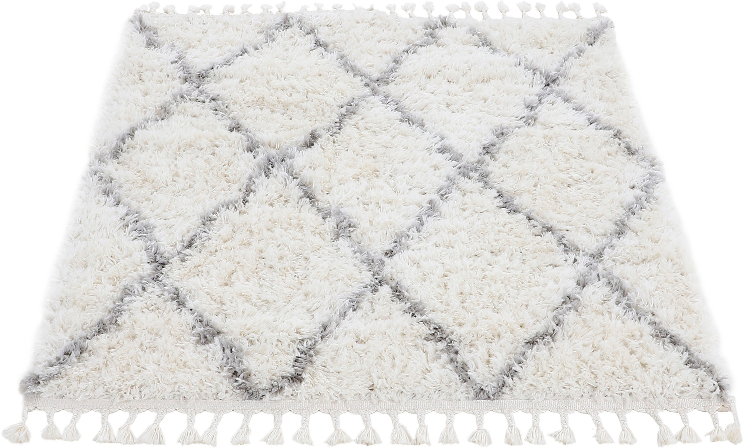 carpetfine Hochflor-Teppich »Eddy«, rechteckig, 30 mm Höhe, Shaggy, auch al günstig online kaufen