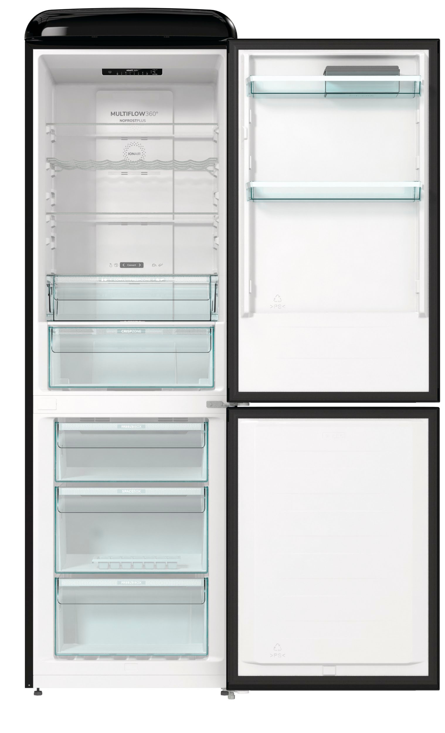 GORENJE Kühl-/Gefrierkombination, ONRK 619 DBK, 194 cm hoch, 60 cm breit