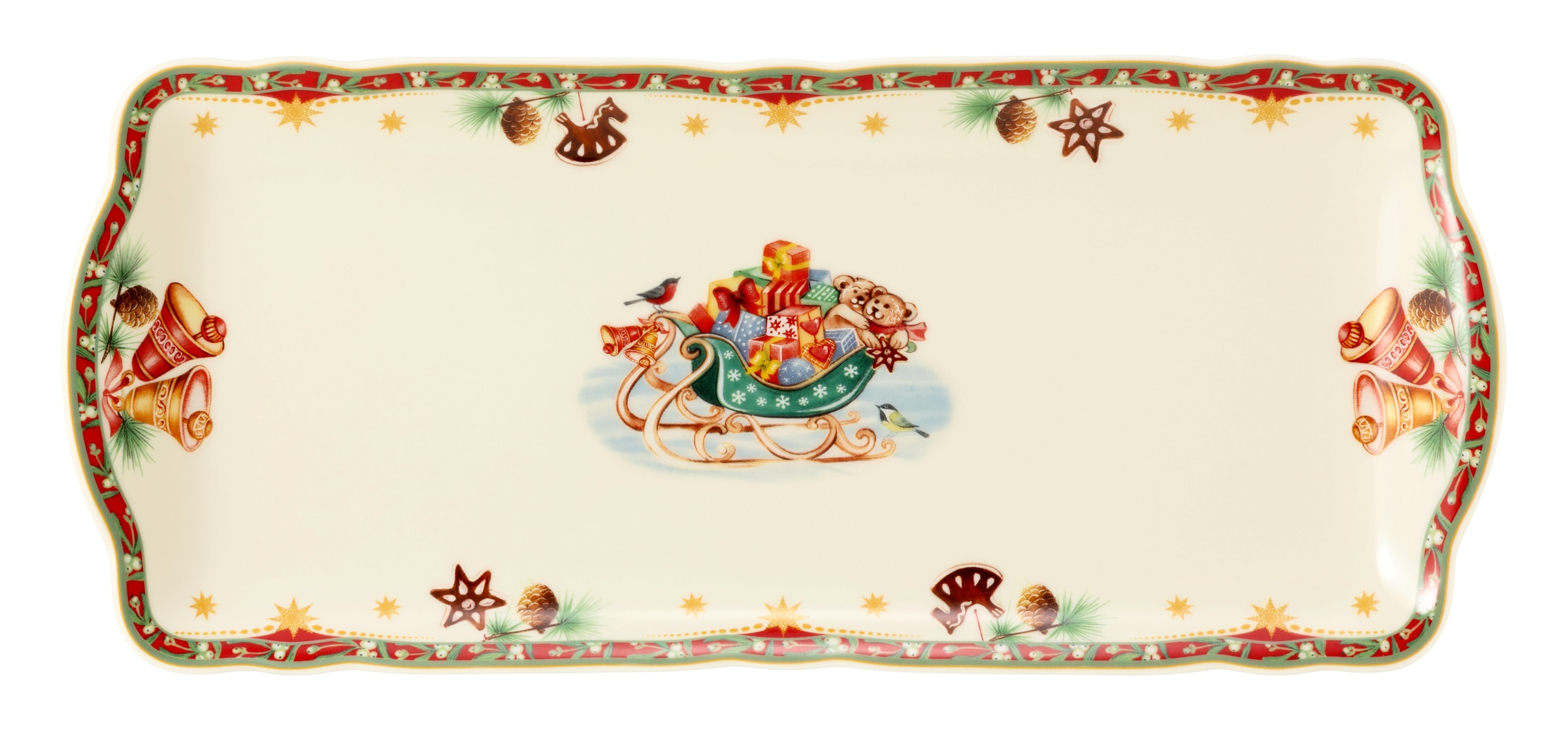 Seltmann Weiden Kuchenplatte »Marieluise, mit Weihnachtsmotiv«, (1 tlg.), S günstig online kaufen