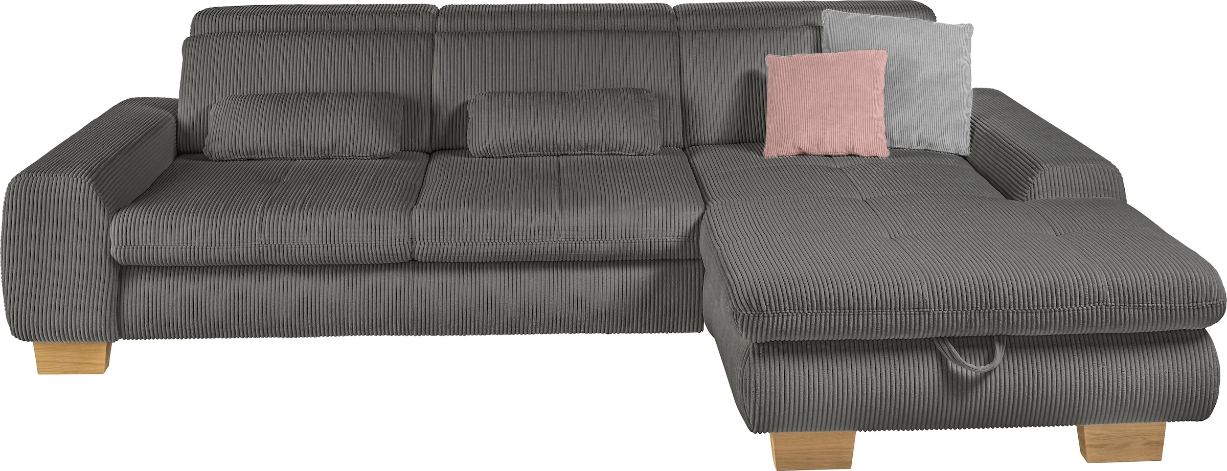 set one by Musterring Ecksofa »SO 3400 Sitzhöhe 47cm oder 49cm, Sitztiefe v günstig online kaufen