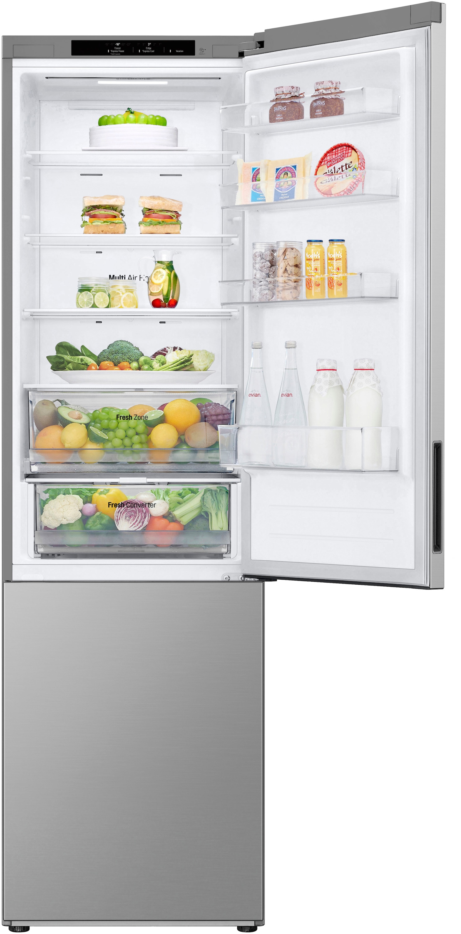 LG Kühl-/Gefrierkombination »GBV22NCBPY«, FRESHConverter® Schublade: variable Temperatur für mehr Frische