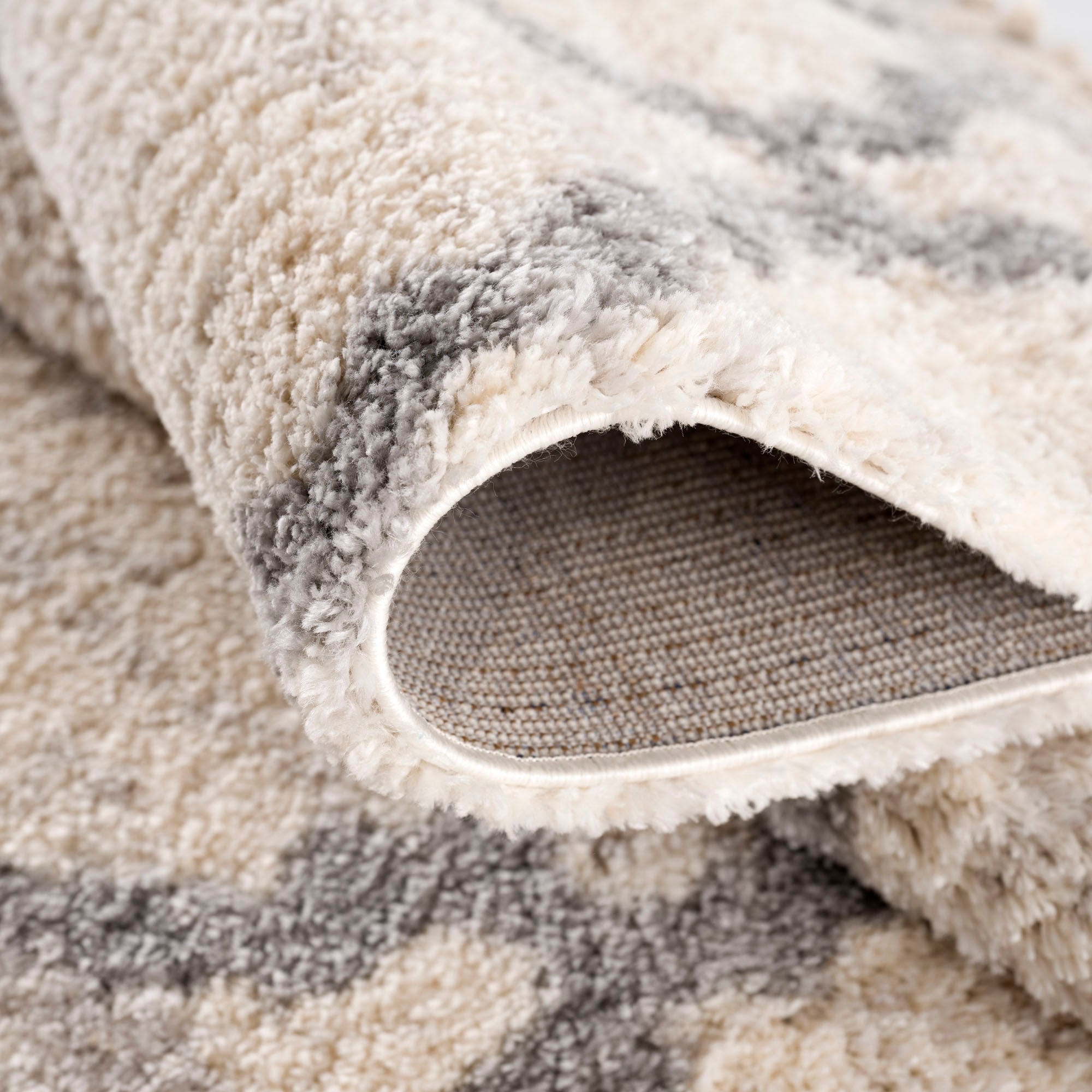 Sanat Hochflor-Teppich »Versay  1550« rechteckig 45 mm Höhe Wohnzimmer, Langflor, Shaggy Teppich