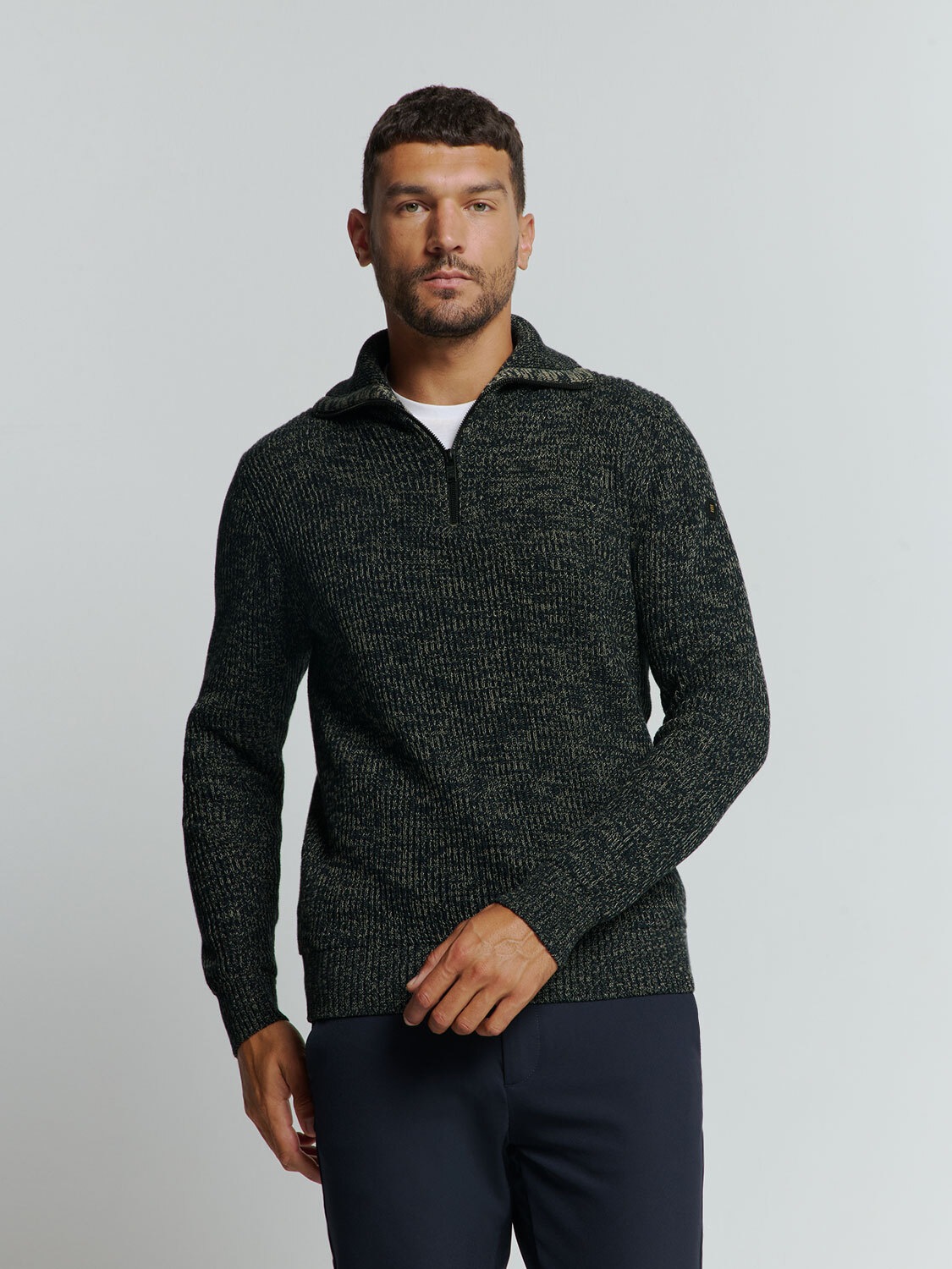 NO EXCESS Rollkragenpullover »No Excess Hochgeschlossener Pullover«