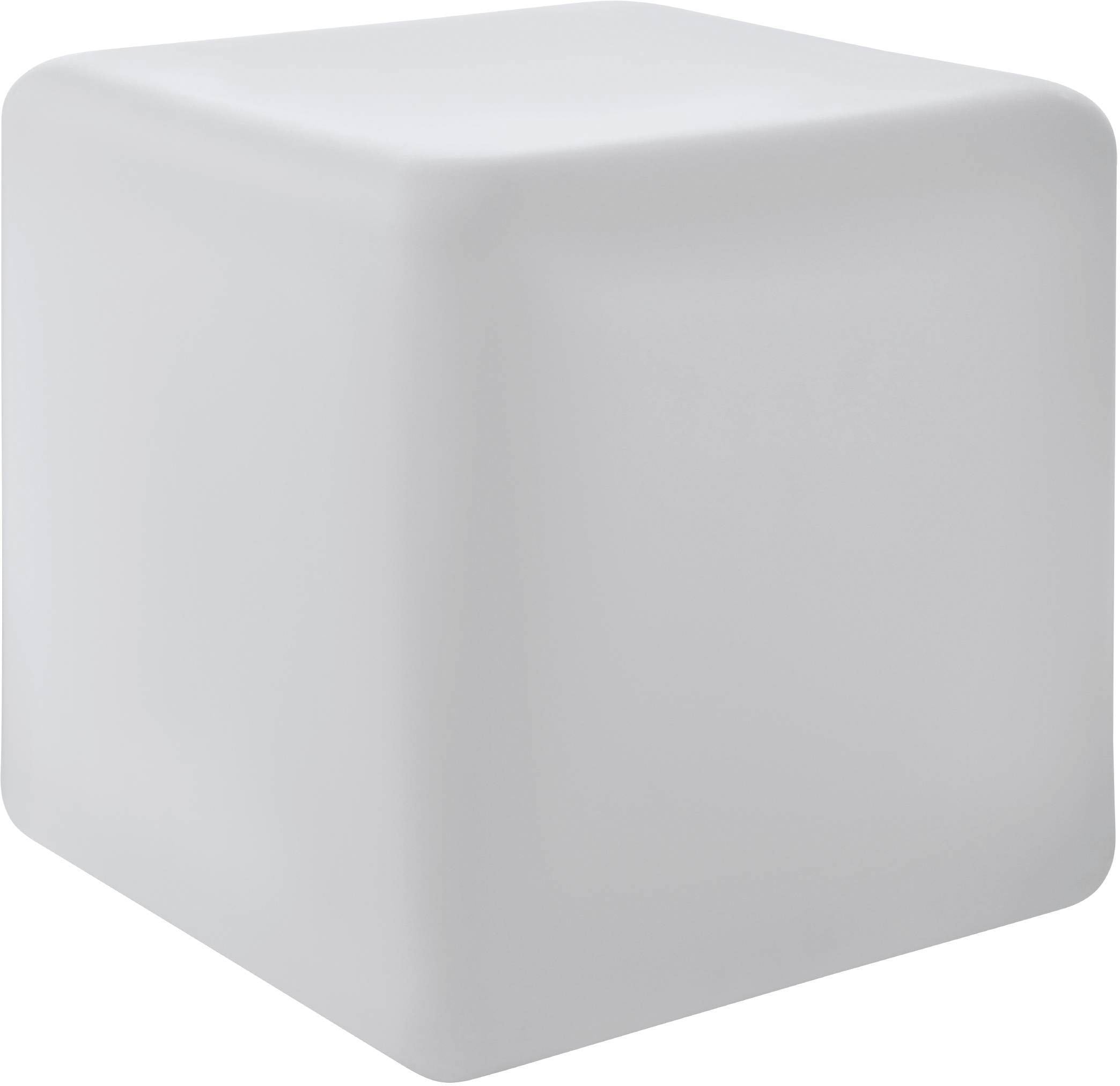 EGLO Stehlampe »BOTTONA« E27 1 Stk. Würfel in weiß aus Kunststoff - exkl. E27 - 1X15W weiß