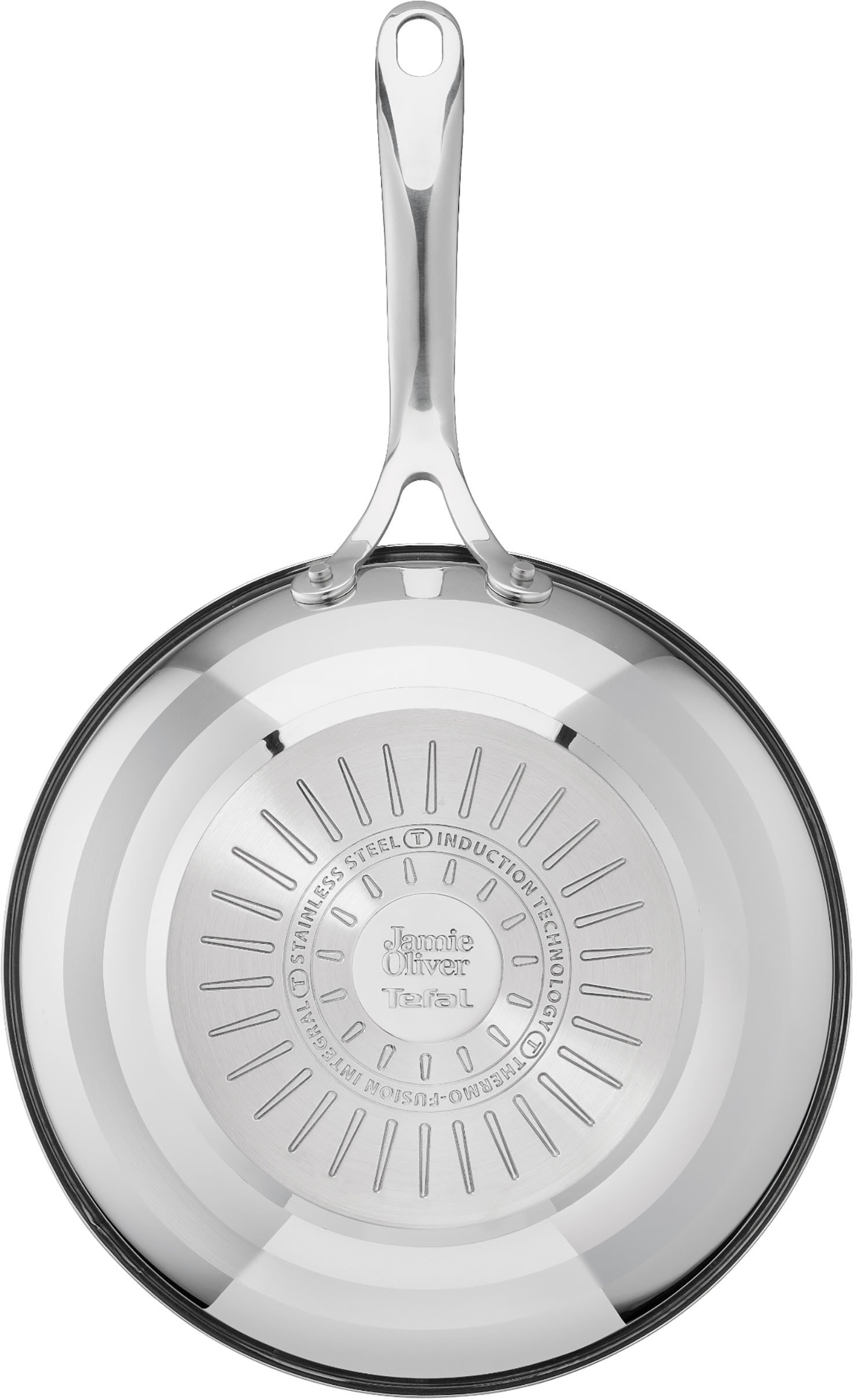 Tefal Wok »Jamie Oliver E31019 Cook Smart«, Edelstahl, Antihaftversiegelung günstig online kaufen