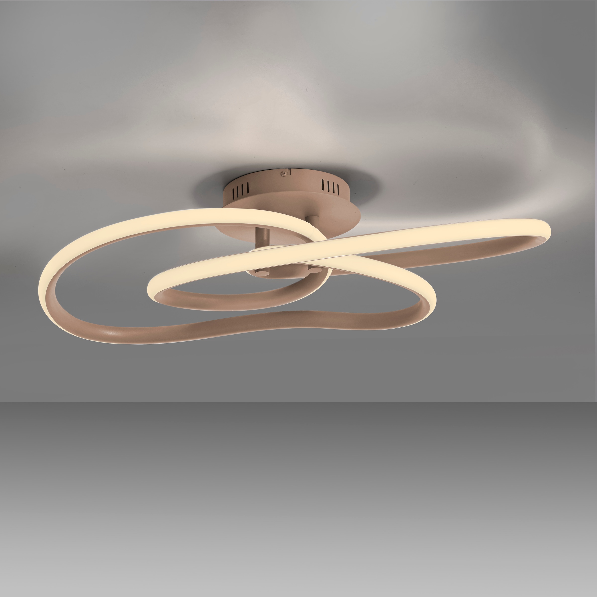 Paul Neuhaus LED Deckenleuchte »TWIST« LED-Board 1 Stk. Warmweiß Stufenlos dimmbar über Lichtschalter, Memoryfunktion