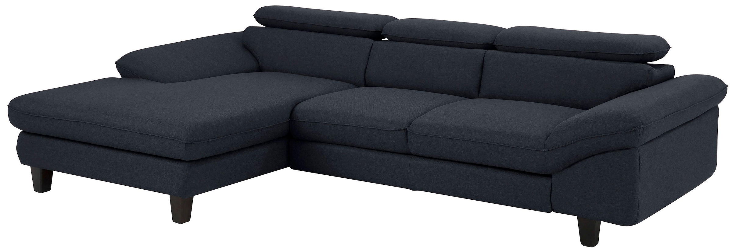 Home affaire Ecksofa »Pilot L-Form«, mit Kopfteilverstellung, wahlweise mit Bettfunktion & Bettkasten
